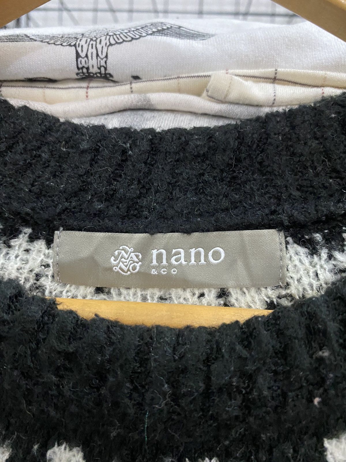 Japanese Brand × NANO universe Nano & Co Knitwear Sweatshirt Nice Design Size US S / EU 44-46 / 1 - 5 Thumbnail