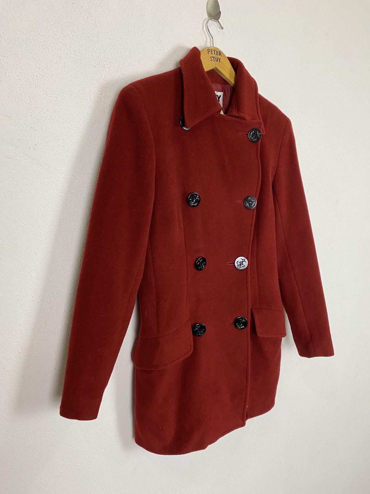 DKNY DKNY JEANS NAVY PEA COAT Size US M / EU 48-50 / 2 - 4 Thumbnail