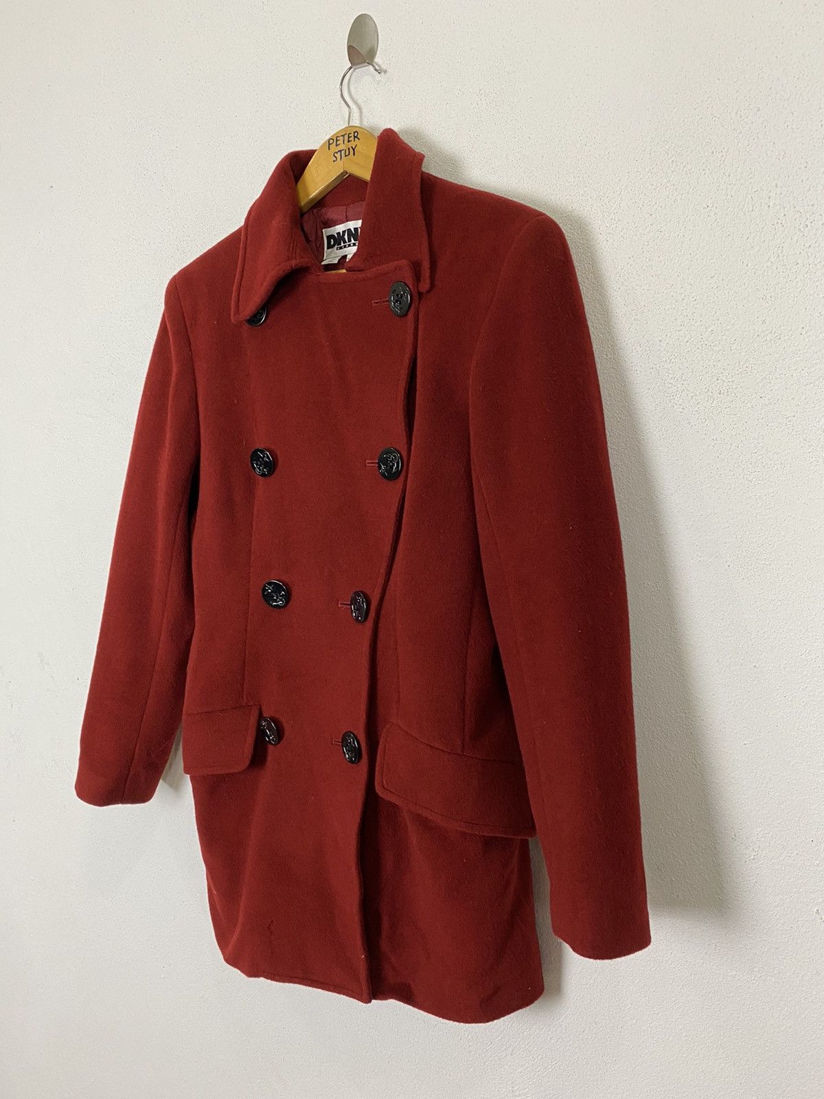 DKNY DKNY JEANS NAVY PEA COAT Size US M / EU 48-50 / 2 - 3 Thumbnail