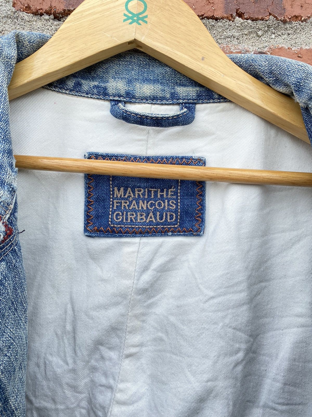 Marithe + Francois Girbaud MFG Denim Jacket Distressed Size US L / EU 52-54 / 3 - 16 Thumbnail
