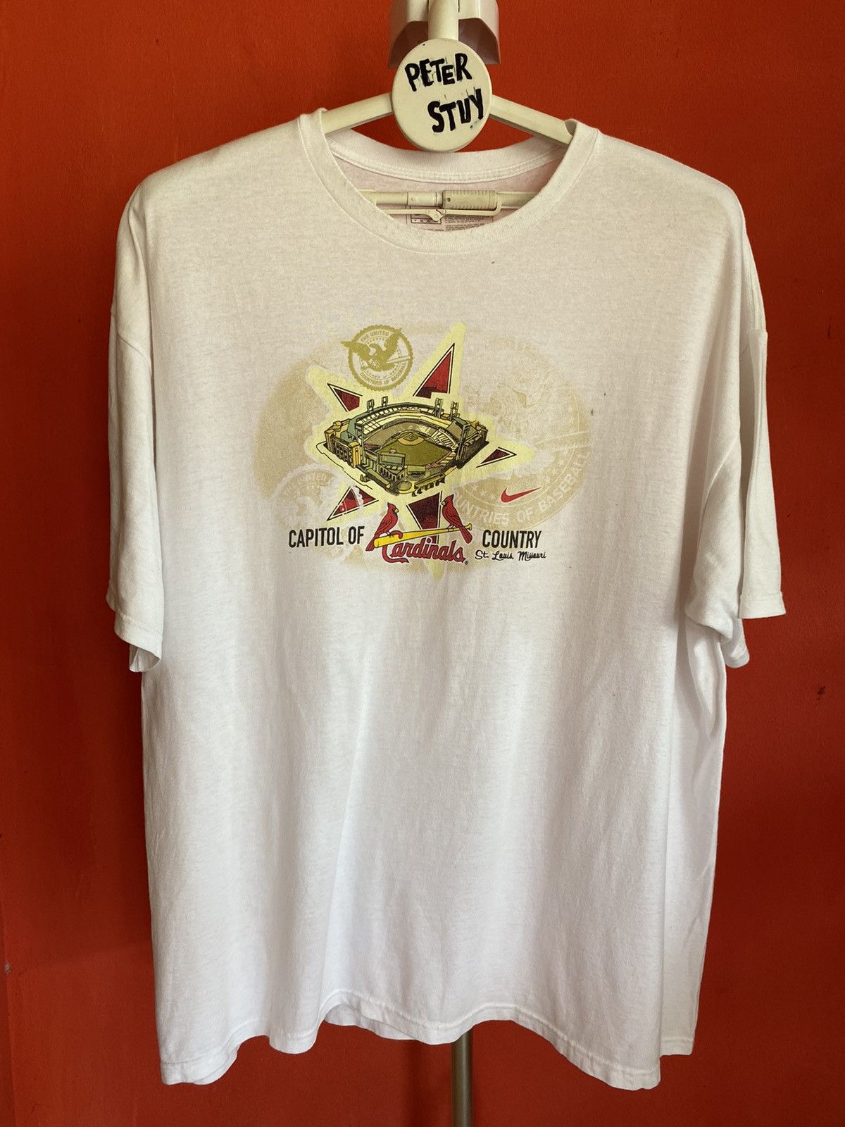 MLB × Nike × Sports Specialties NIKE MLB 2008- CAPITOL OF CARDINALS Size US XXL / EU 58 / 5 - 1 Thumbnail