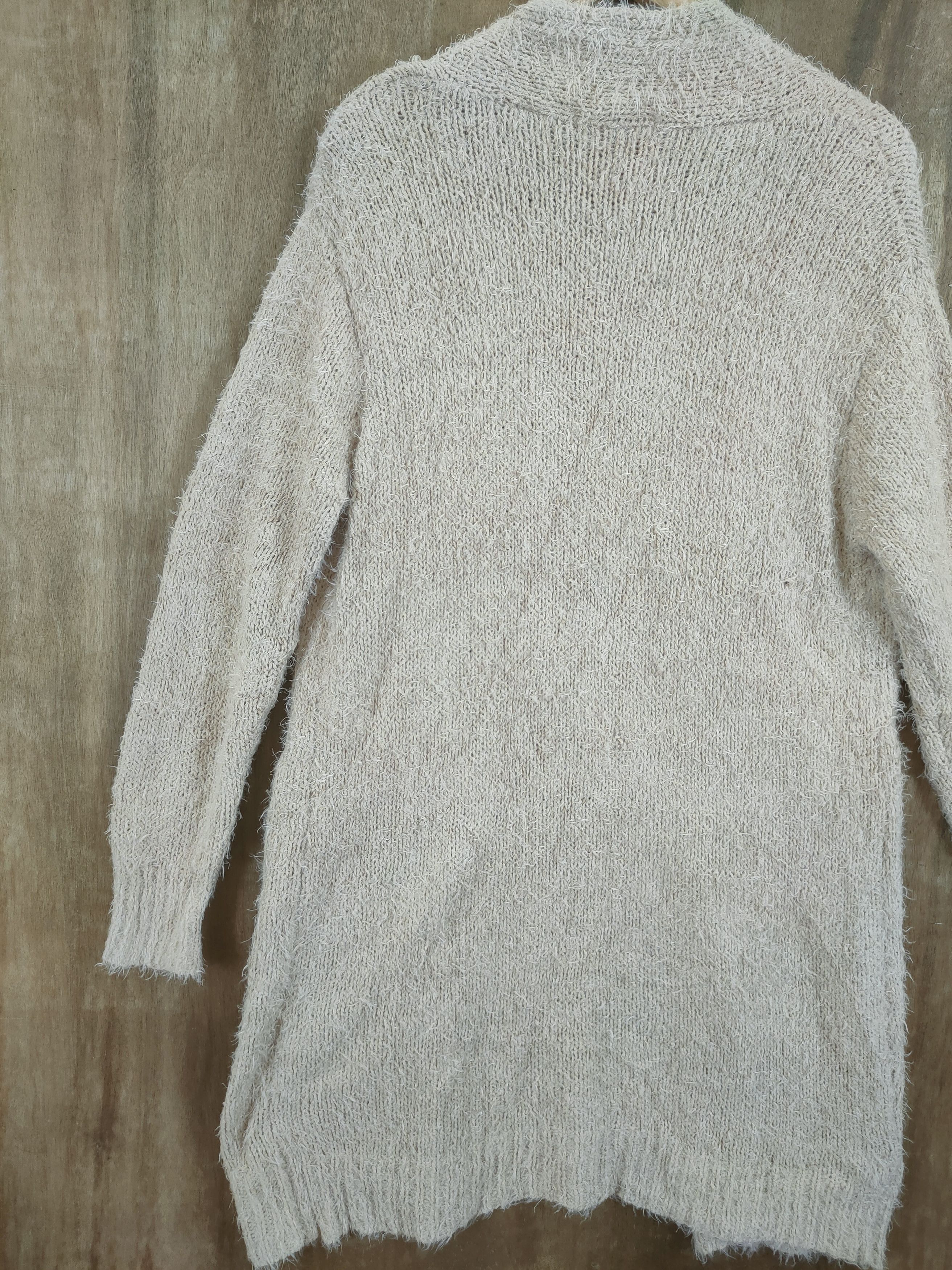Homespun Knitwear D As Know As Mohair shaggy fur knitwear cardigan #46-938 Size US M / EU 48-50 / 2 - 10 Thumbnail