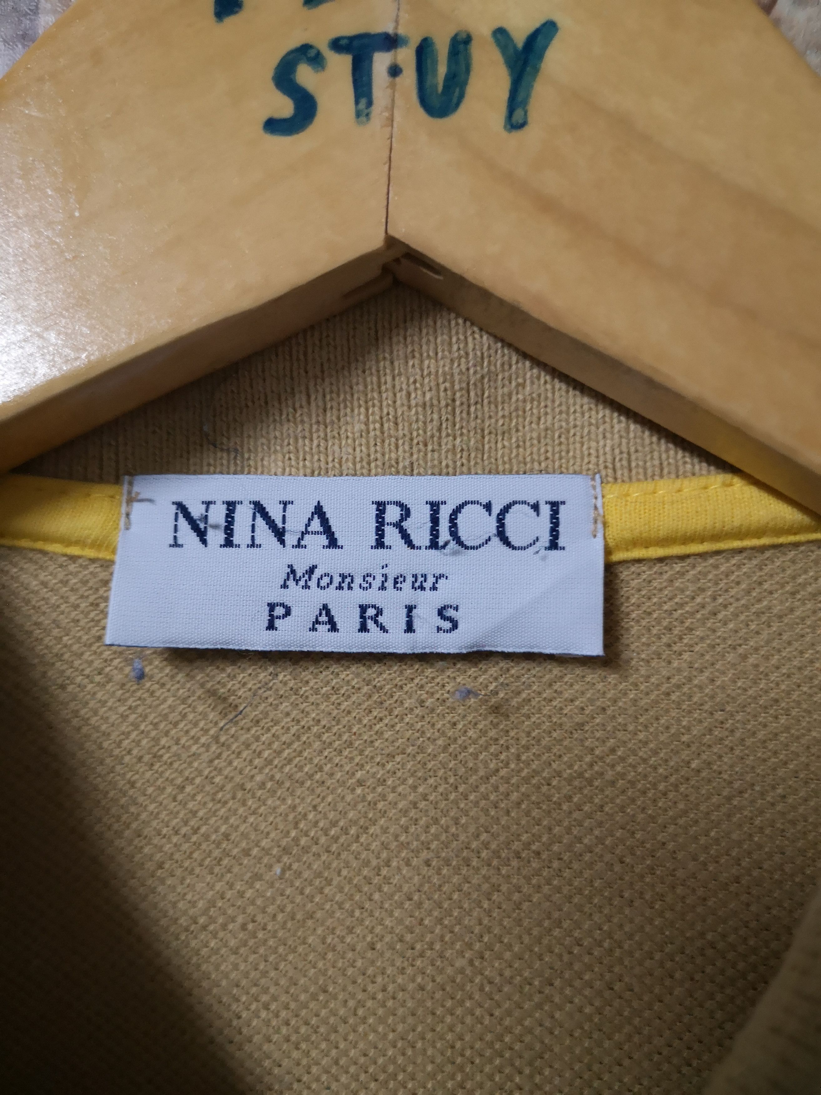 Designer × Nina Ricci NINA RICCI POLO T-SHIRT Size US XL / EU 56 / 4 - 8 Thumbnail