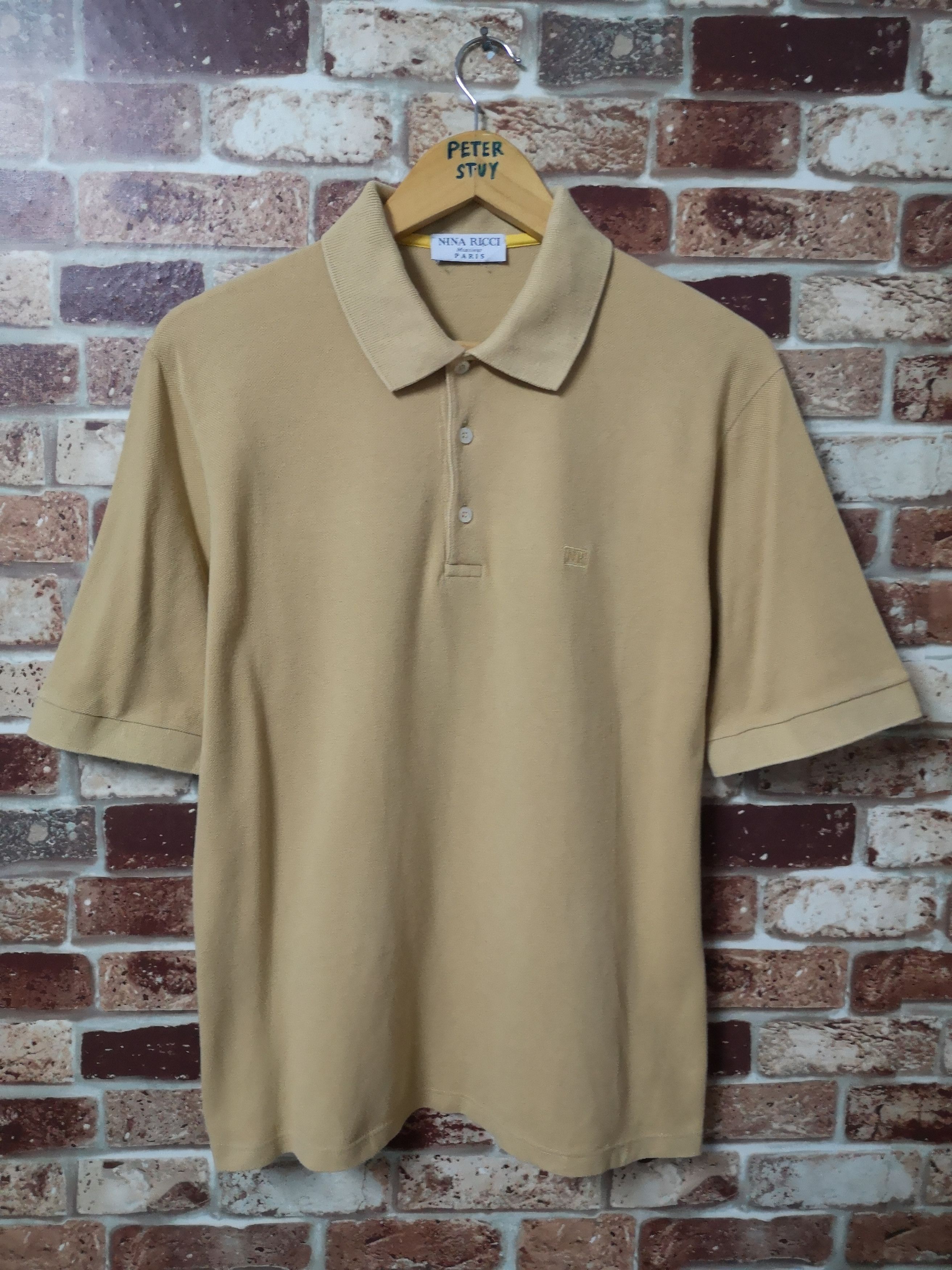 Designer × Nina Ricci NINA RICCI POLO T-SHIRT Size US XL / EU 56 / 4 - 1 Thumbnail