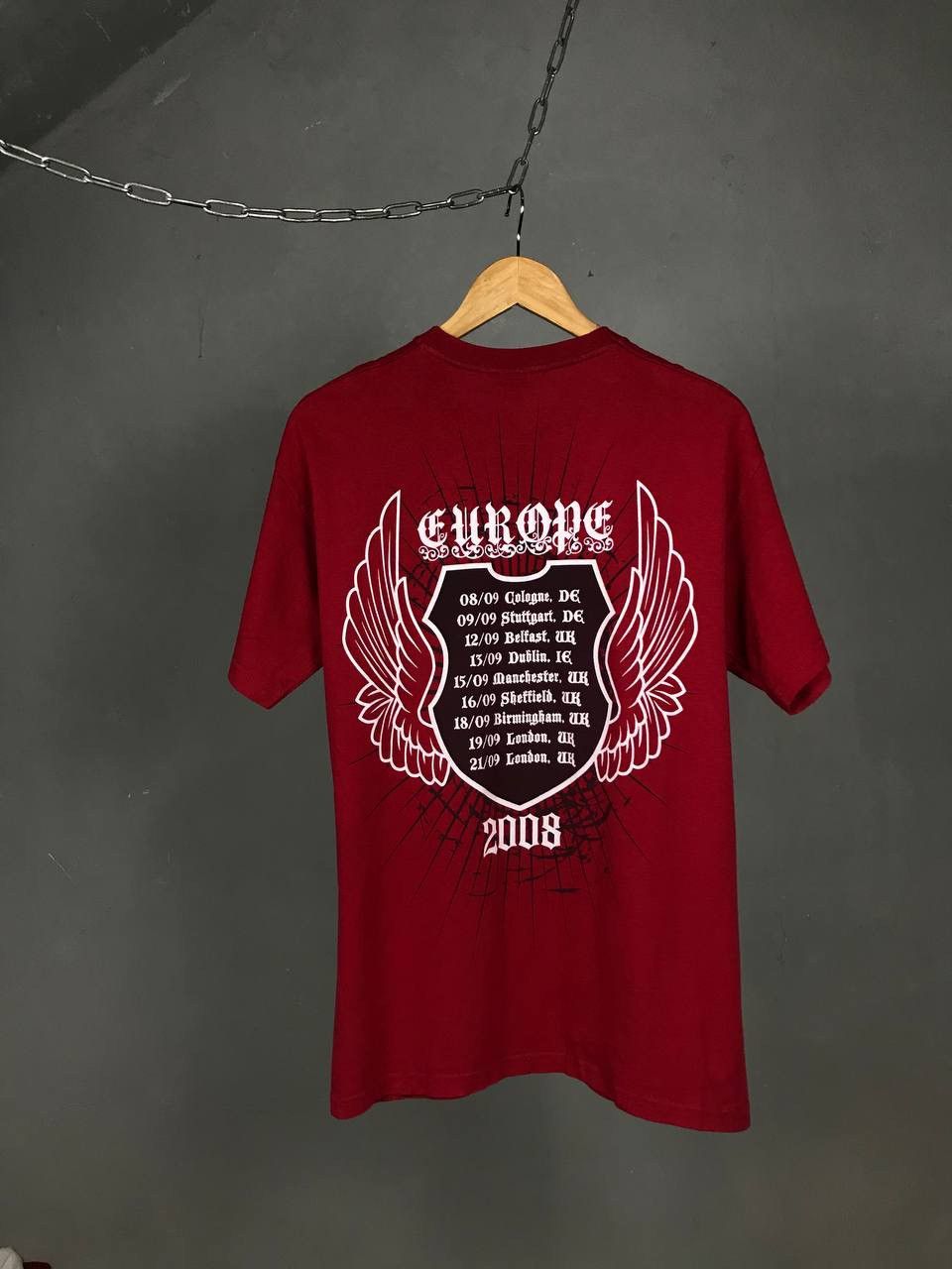Band Tees Nickelback 2008 vintage rock band tour tee Size US M / EU 48-50 / 2 - 6 Thumbnail