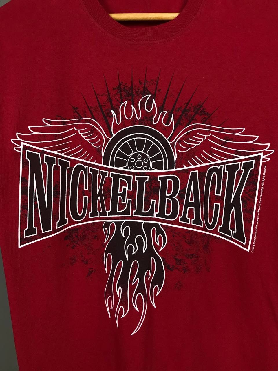 Band Tees Nickelback 2008 vintage rock band tour tee Size US M / EU 48-50 / 2 - 3 Thumbnail