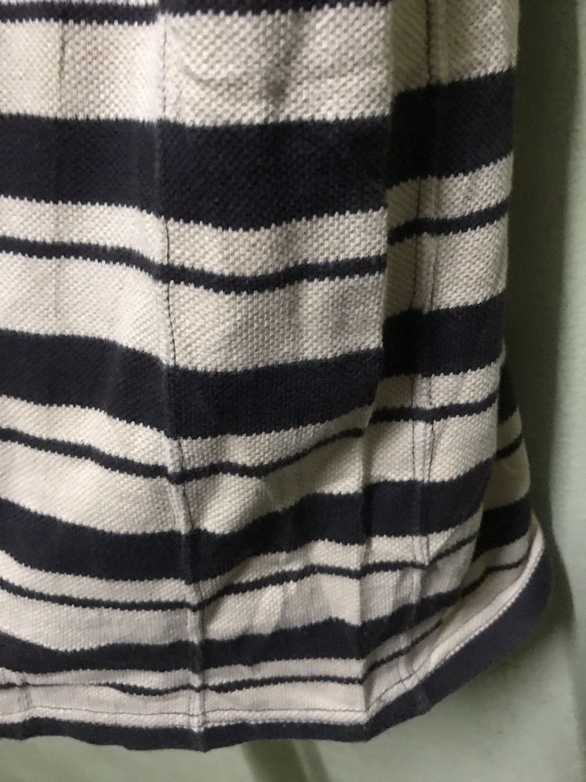 Japanese Brand United Arrow Blue Label Stripe T Shirt Size US L / EU 52-54 / 3 - 4 Thumbnail