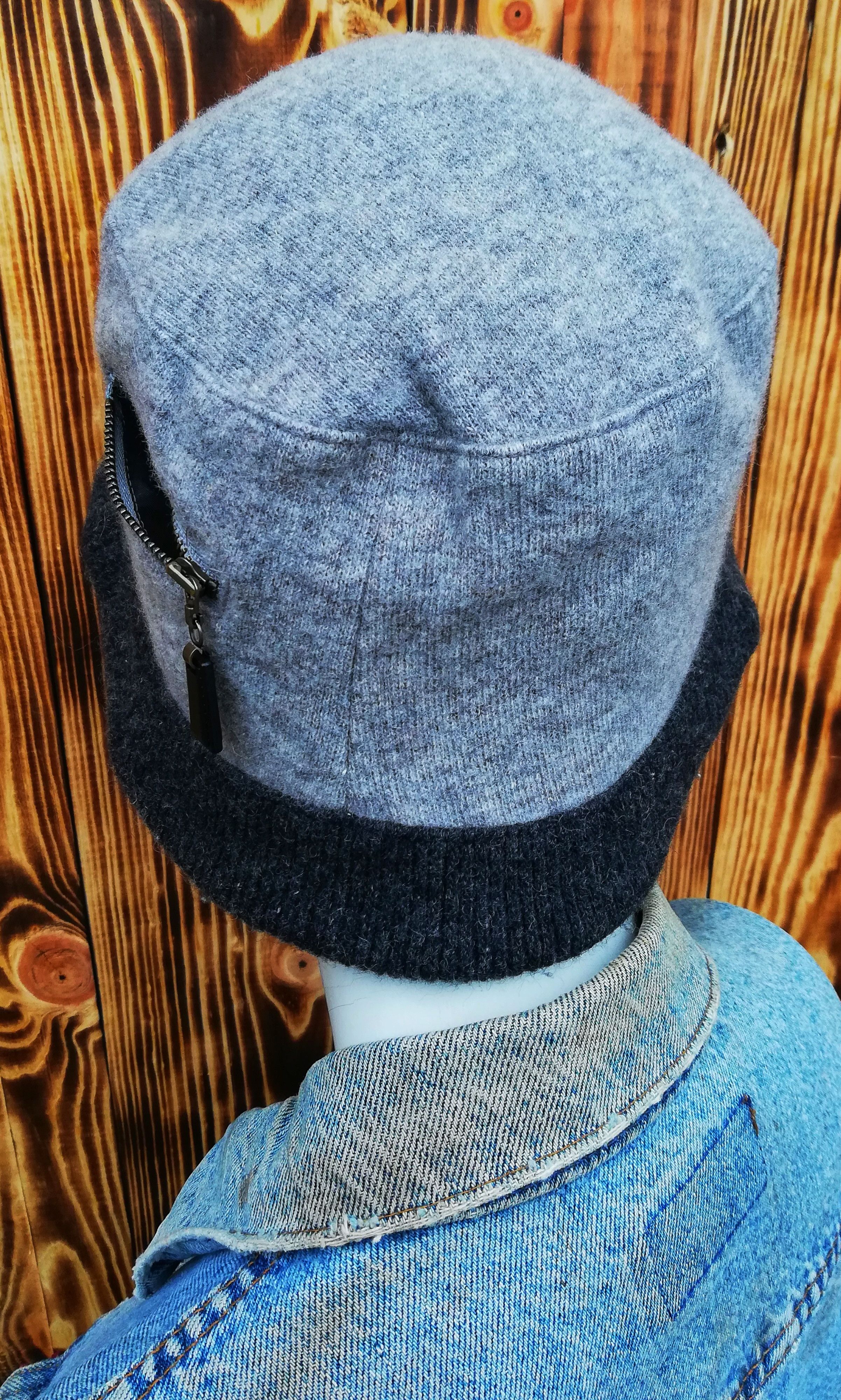 Designer × Japanese Brand 🔥SUMMER SALE Ines By Moonbat Wool Double Pocket Bucket Hat Size ONE SIZE - 5 Thumbnail