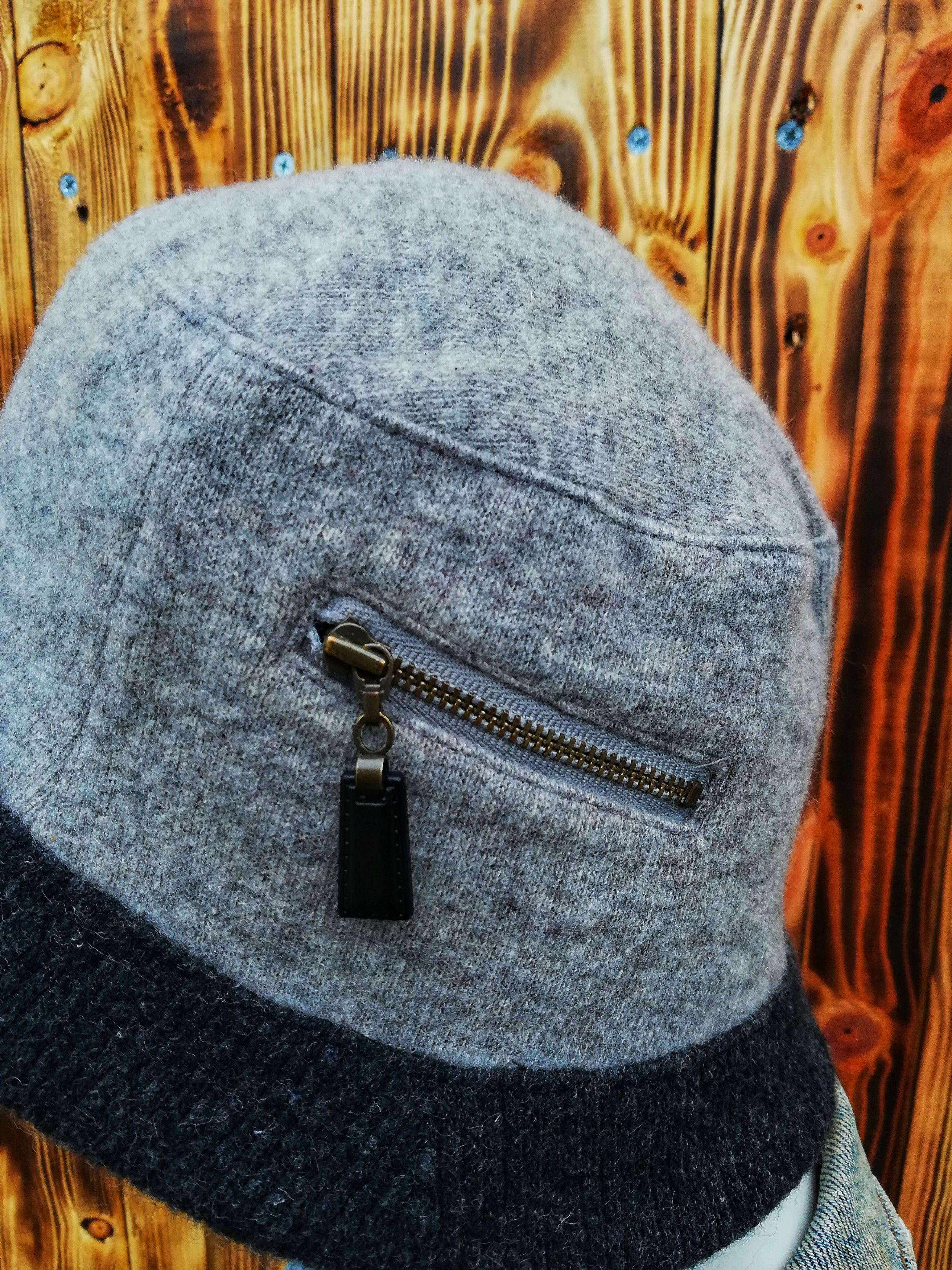 Designer × Japanese Brand 🔥SUMMER SALE Ines By Moonbat Wool Double Pocket Bucket Hat Size ONE SIZE - 3 Thumbnail