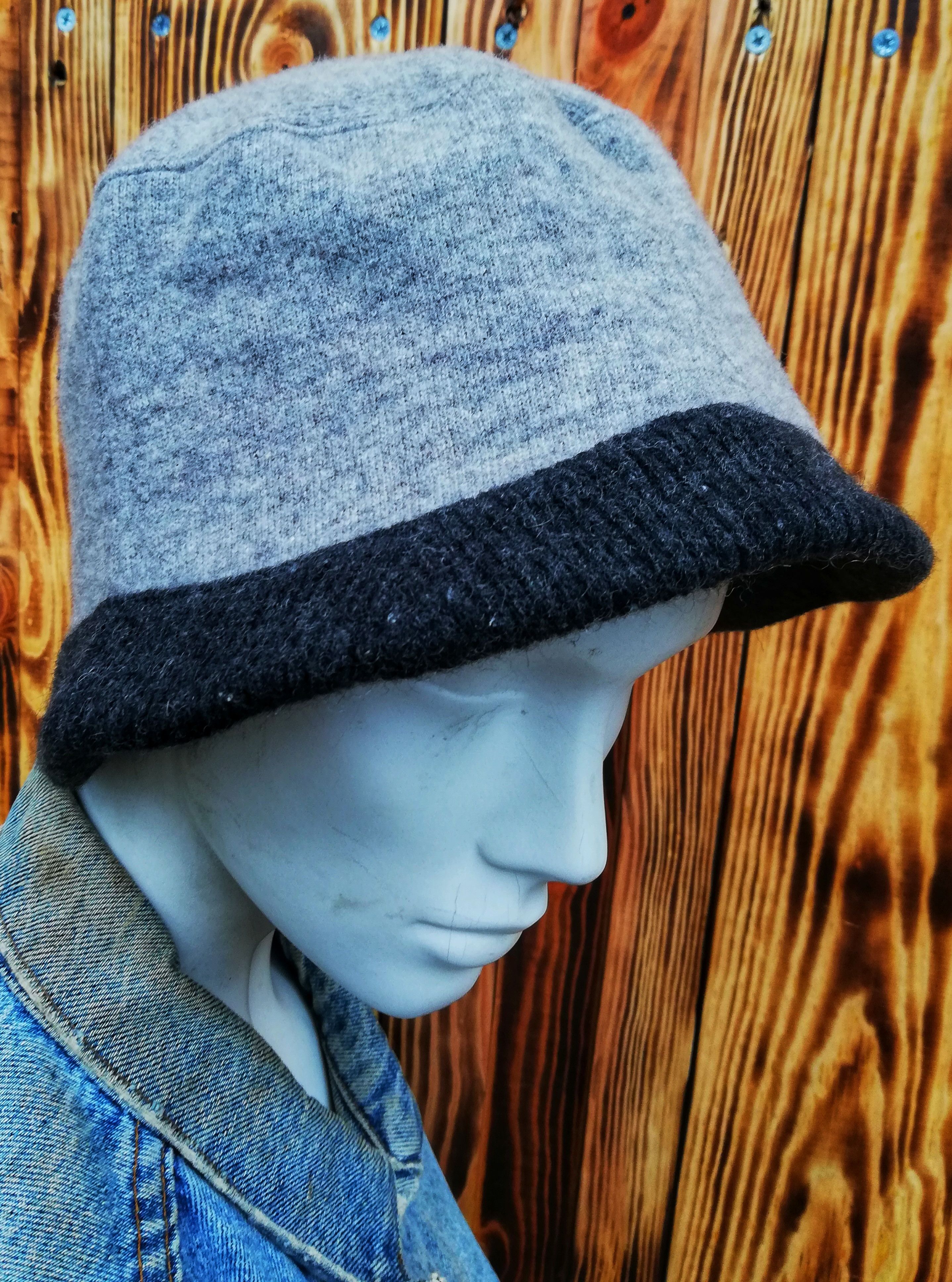 Designer × Japanese Brand 🔥SUMMER SALE Ines By Moonbat Wool Double Pocket Bucket Hat Size ONE SIZE - 8 Thumbnail