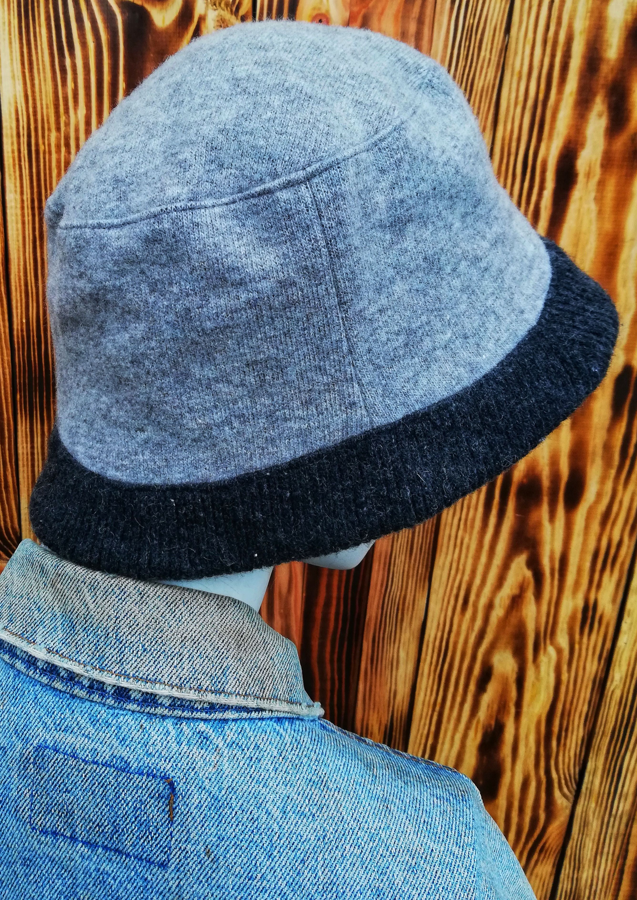 Designer × Japanese Brand 🔥SUMMER SALE Ines By Moonbat Wool Double Pocket Bucket Hat Size ONE SIZE - 7 Thumbnail