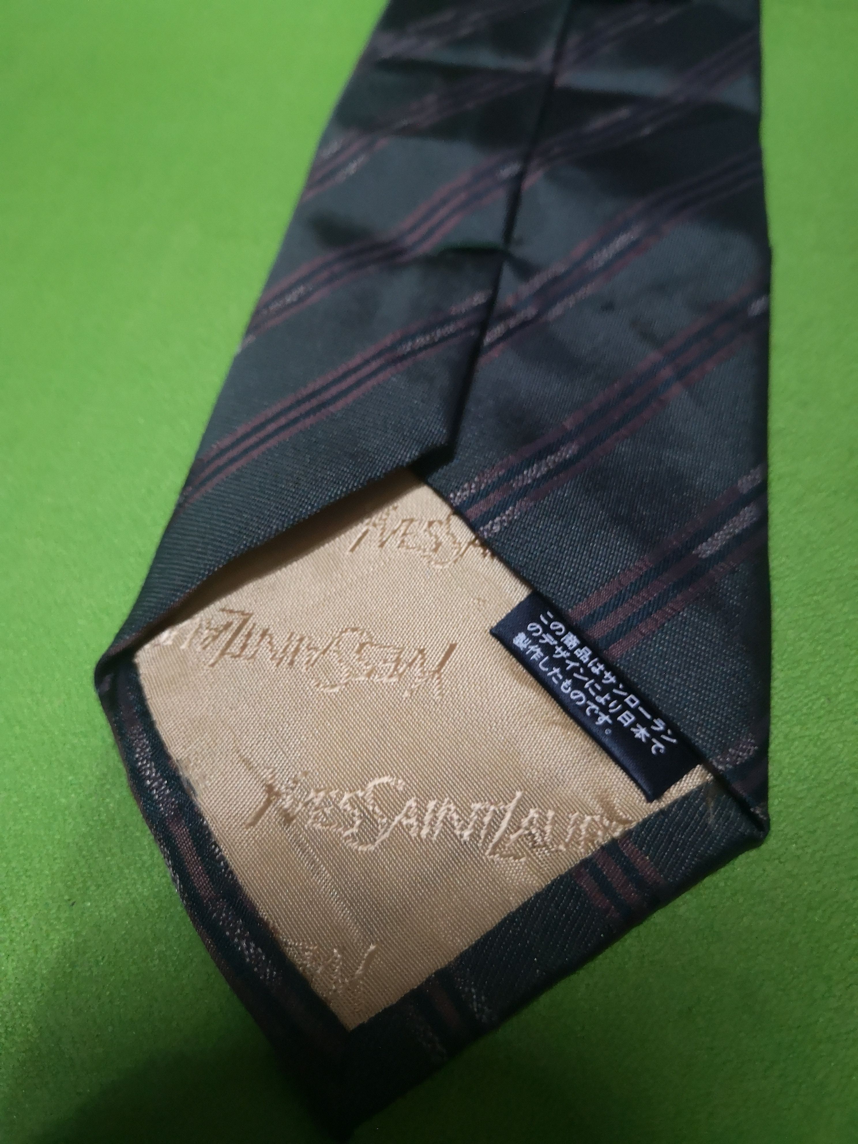 Vintage × Yves Saint Laurent VINTAGE YVES SAINT LAURENT TIES Size ONE SIZE - 3 Thumbnail