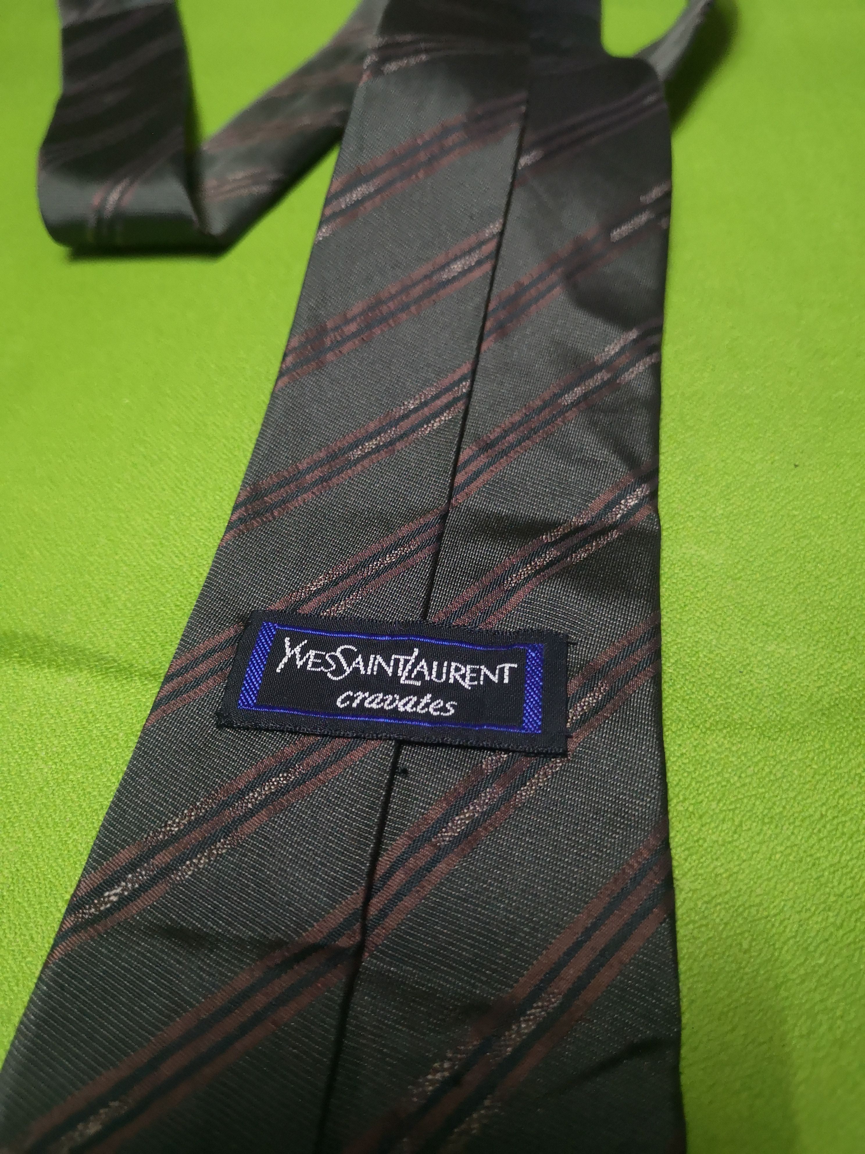 Vintage × Yves Saint Laurent VINTAGE YVES SAINT LAURENT TIES Size ONE SIZE - 2 Thumbnail