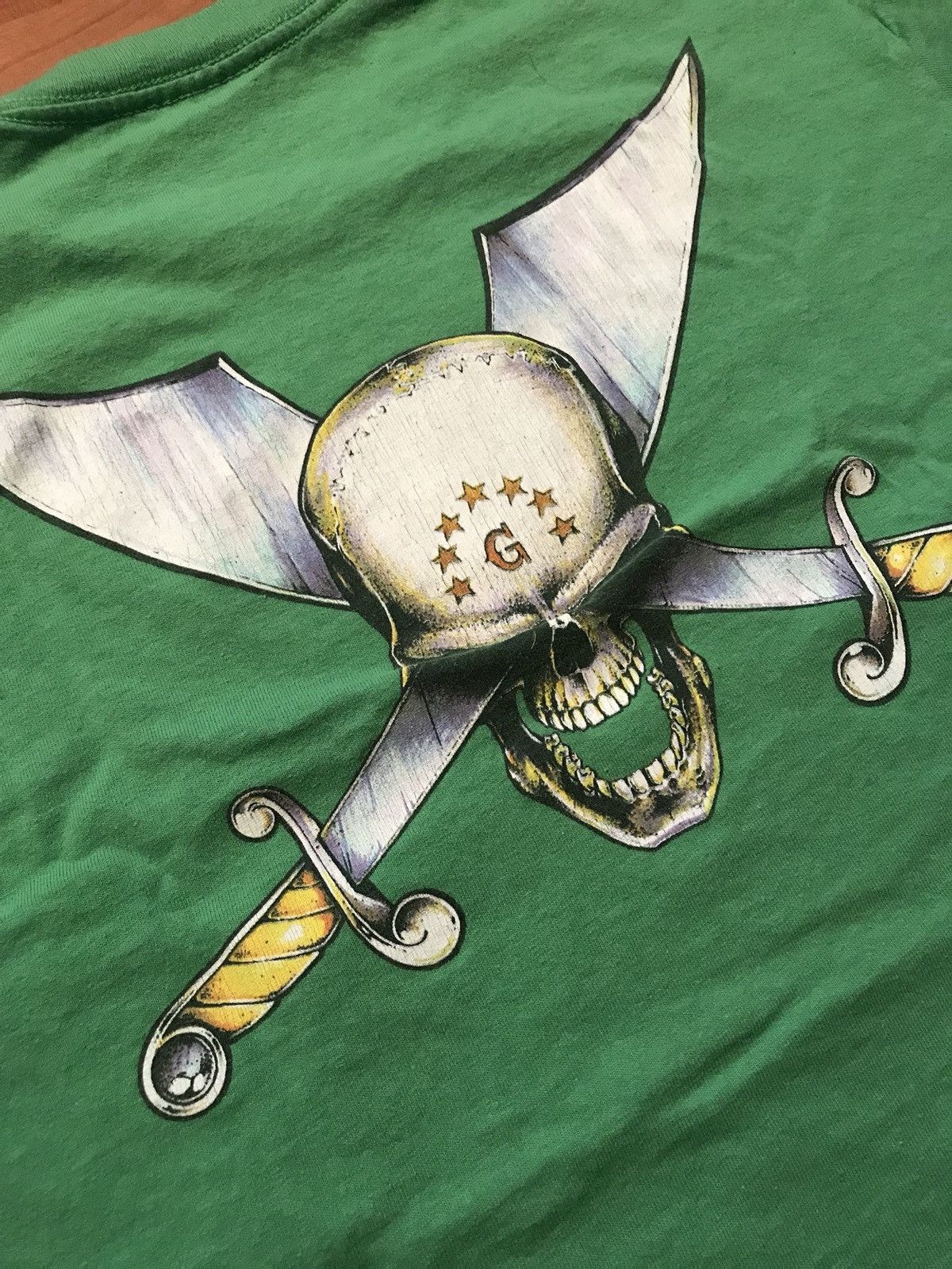 Supreme Supreme Skull And Sword Shirt Medium Green Size US M / EU 48-50 / 2 - 5 Thumbnail