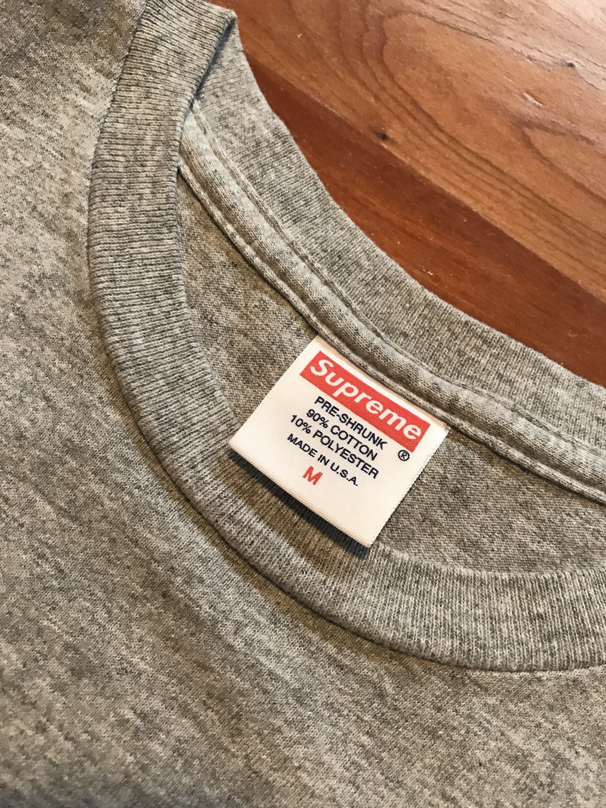 Supreme Supreme Safari Elephant Tee Grey Medium Size US M / EU 48-50 / 2 - 5 Thumbnail
