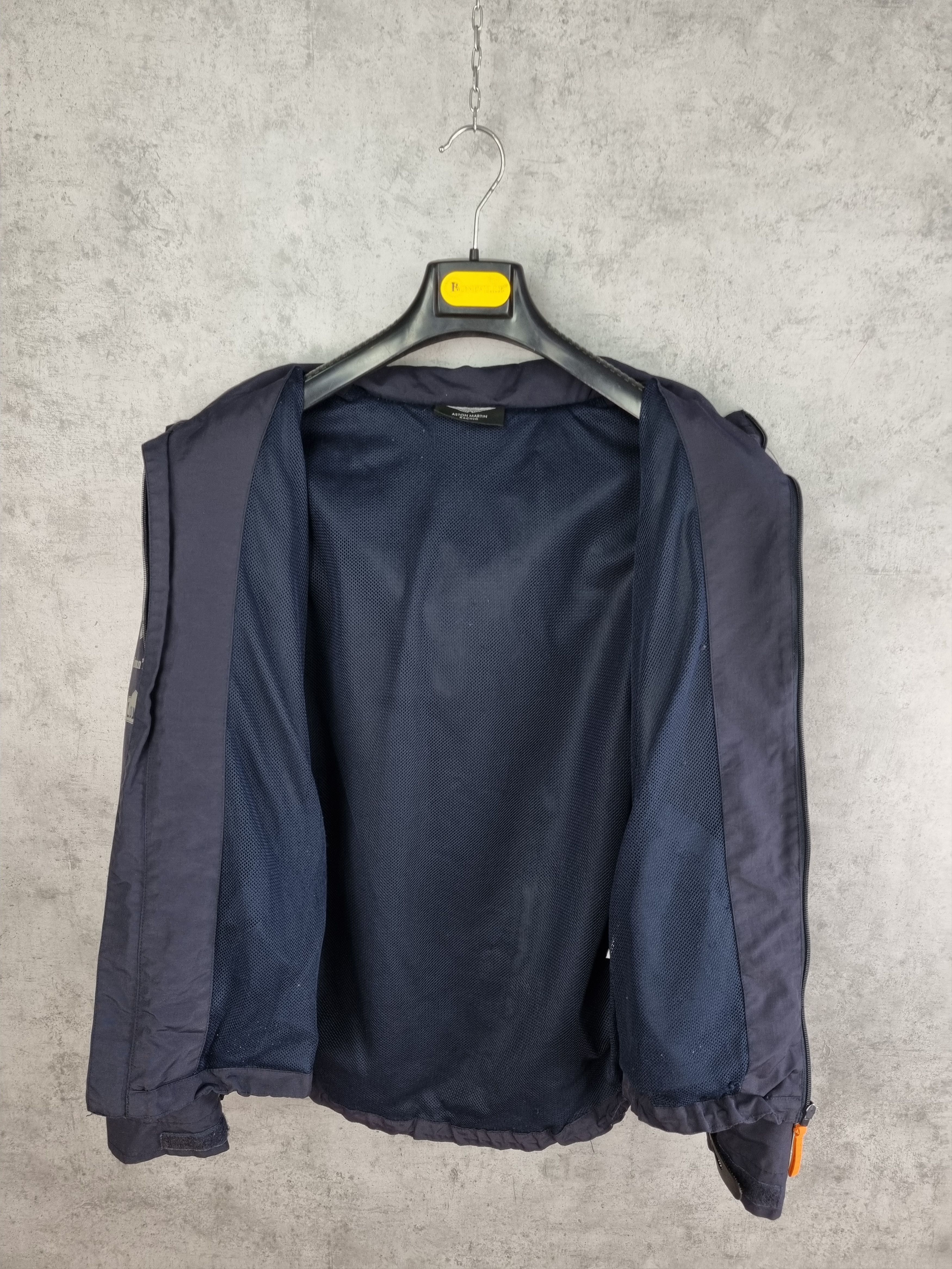 Formula 1 × NASCAR Aston Martin Nylon Hooded Racing Jacket Size US L / EU 52-54 / 3 - 7 Thumbnail
