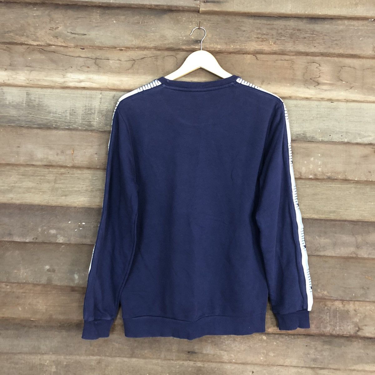 Puma × Vintage Puma Blue Big Logo Sweatshirt #3764 Size US M / EU 48-50 / 2 - 12 Thumbnail