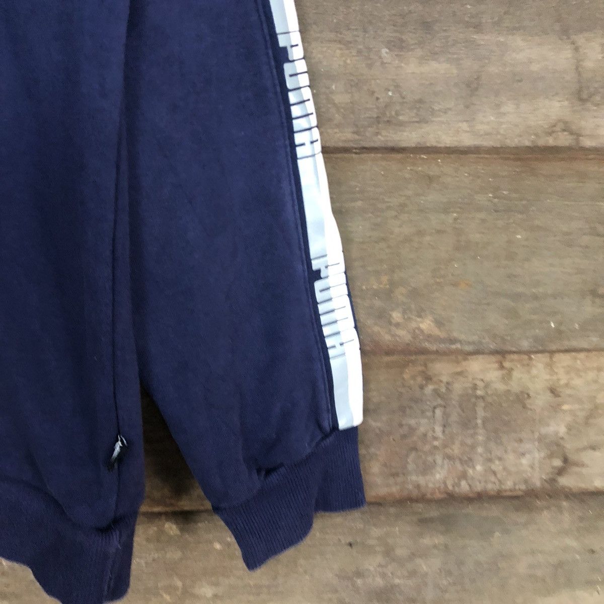 Puma × Vintage Puma Blue Big Logo Sweatshirt #3764 Size US M / EU 48-50 / 2 - 4 Thumbnail
