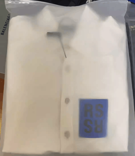 RAF SIMONS White Shirt Jacket