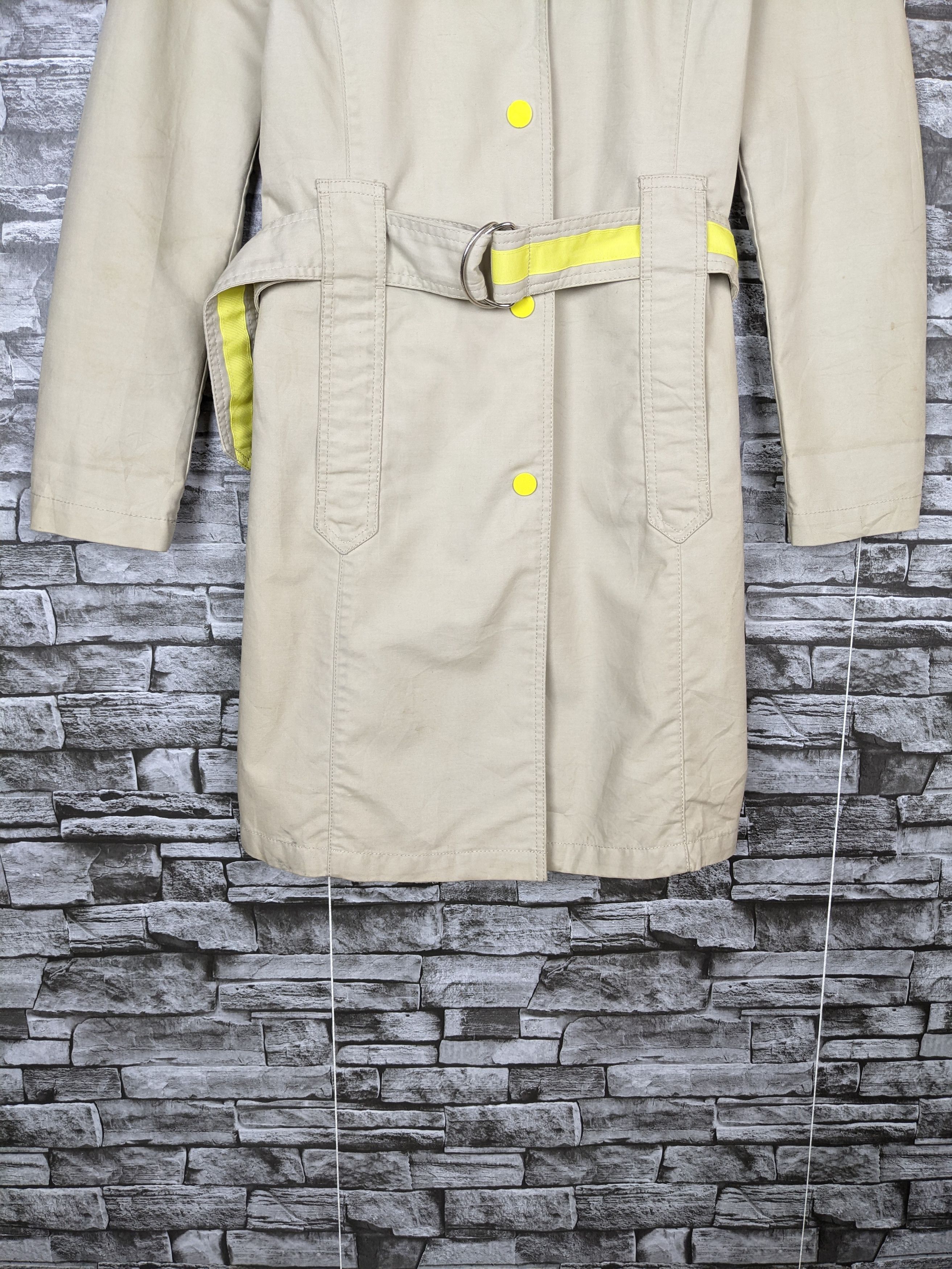 Nine West Defunct 9 West Longcoat Belt Trench Coat Outerwear Beige Size M / US 6-8 / IT 42-44 - 4 Thumbnail