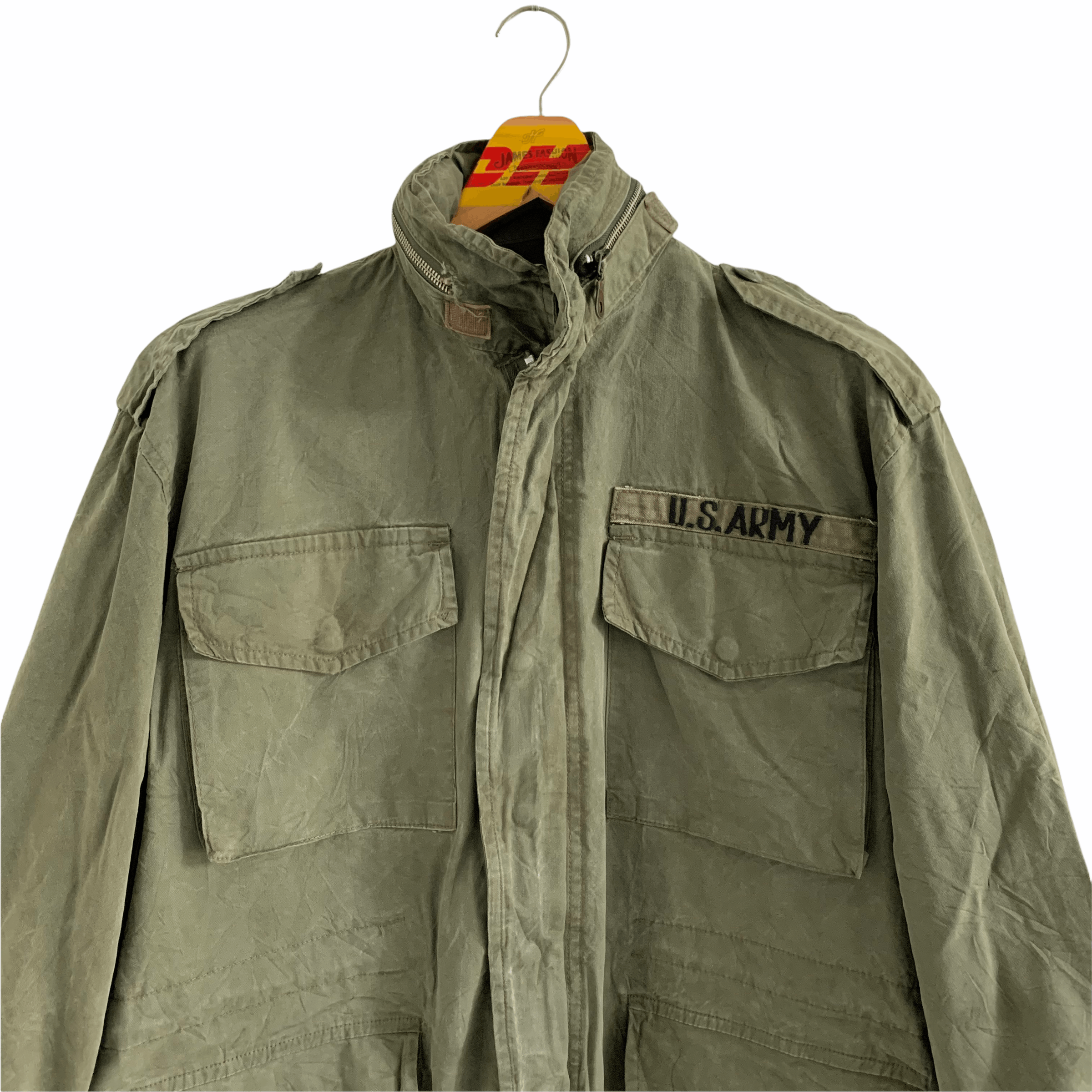 Vintage Vintage US Army Field Jacket / Chore Jacket #3309-118 Size US XXL / EU 58 / 5 - 2 Thumbnail
