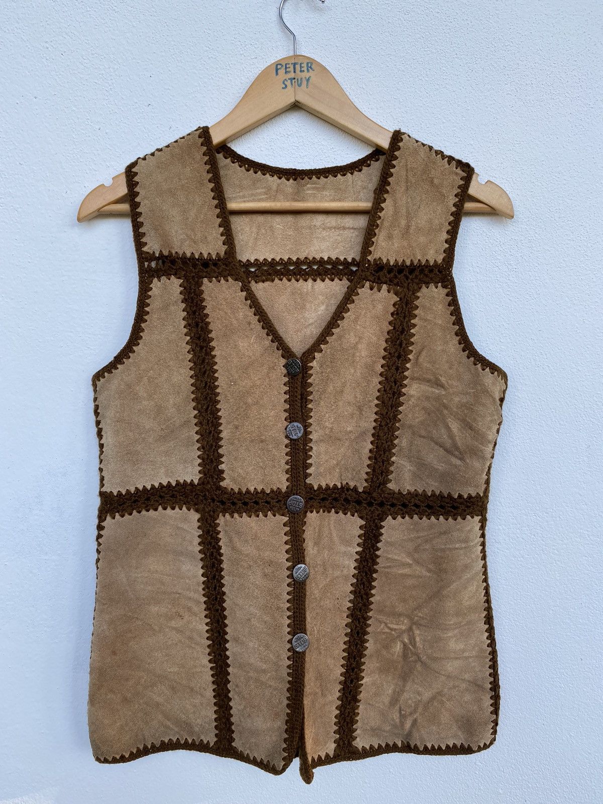 Japanese Brand × Leather VEST LEATHER NICE DESIGN Size US M / EU 48-50 / 2 - 1 Thumbnail