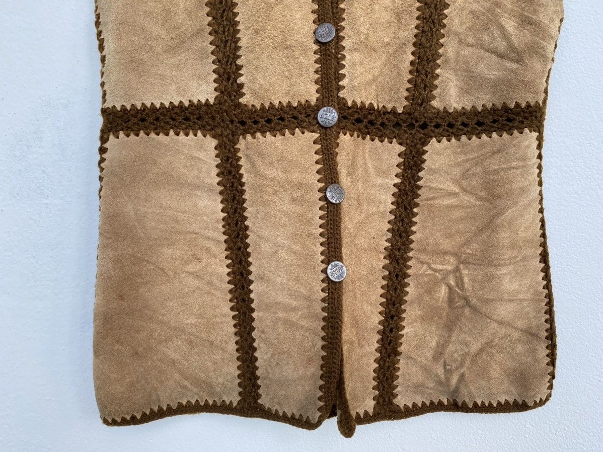 Japanese Brand × Leather VEST LEATHER NICE DESIGN Size US M / EU 48-50 / 2 - 4 Thumbnail