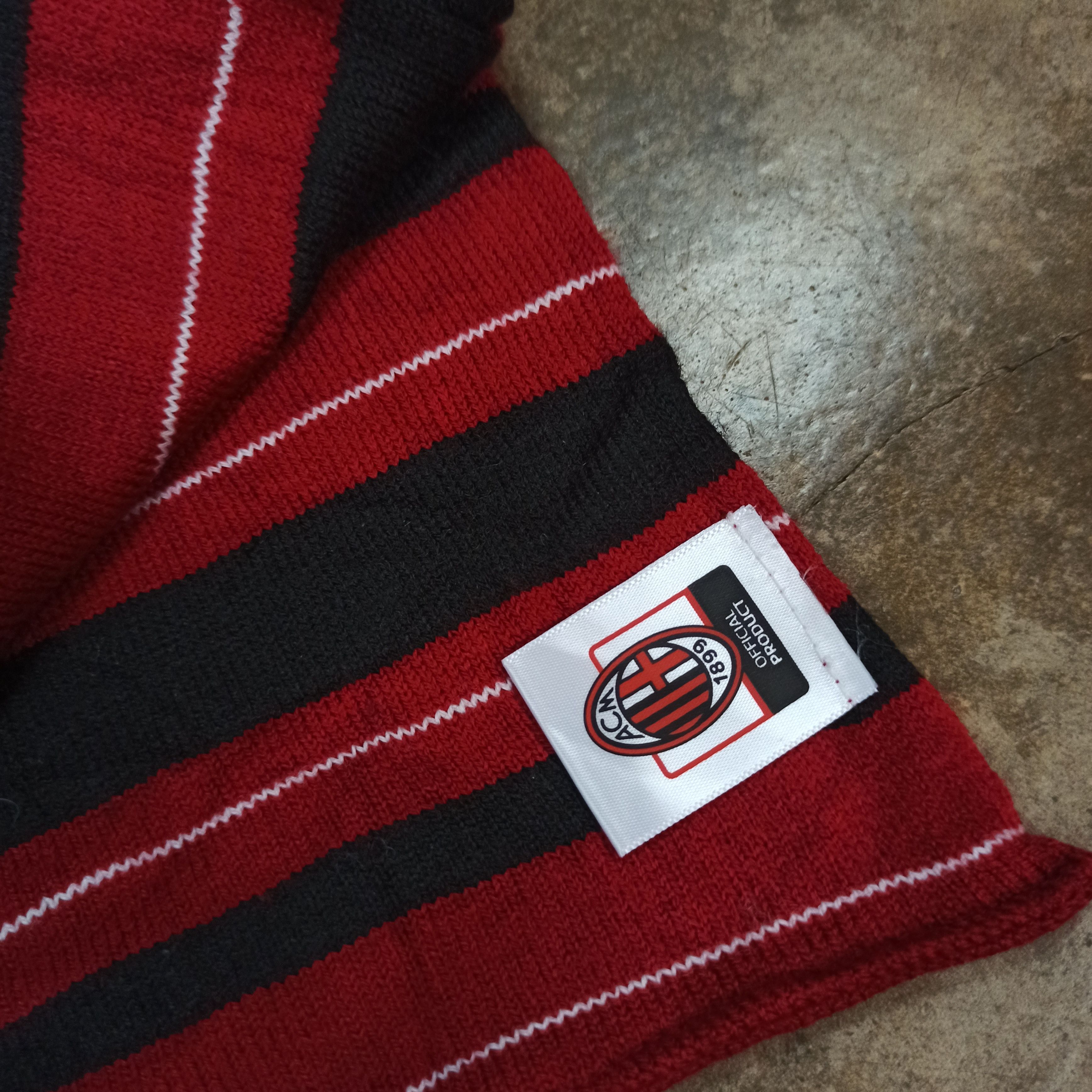 Other Rare🔥 Muffler AC Milan Football Club Series A Size ONE SIZE - 4 Thumbnail
