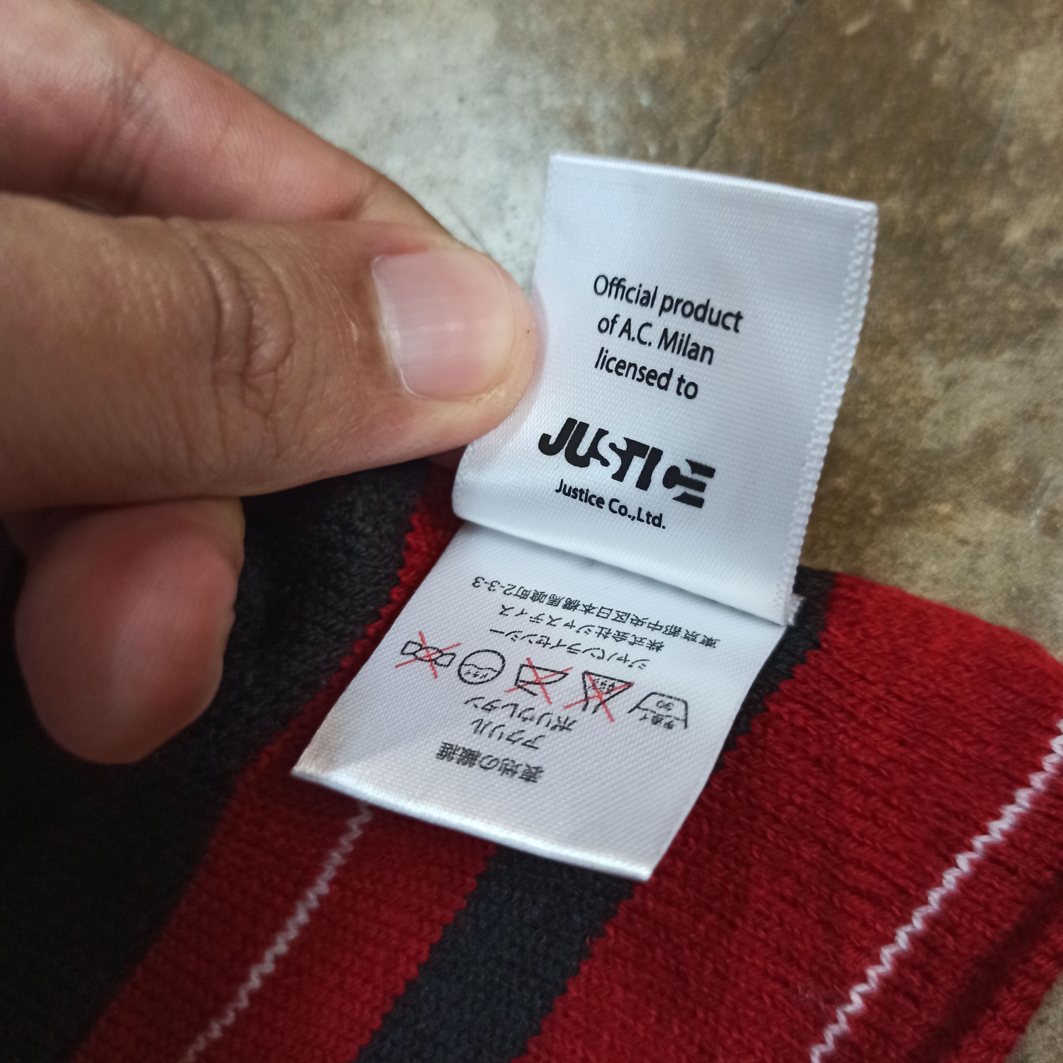 Other Rare🔥 Muffler AC Milan Football Club Series A Size ONE SIZE - 5 Thumbnail