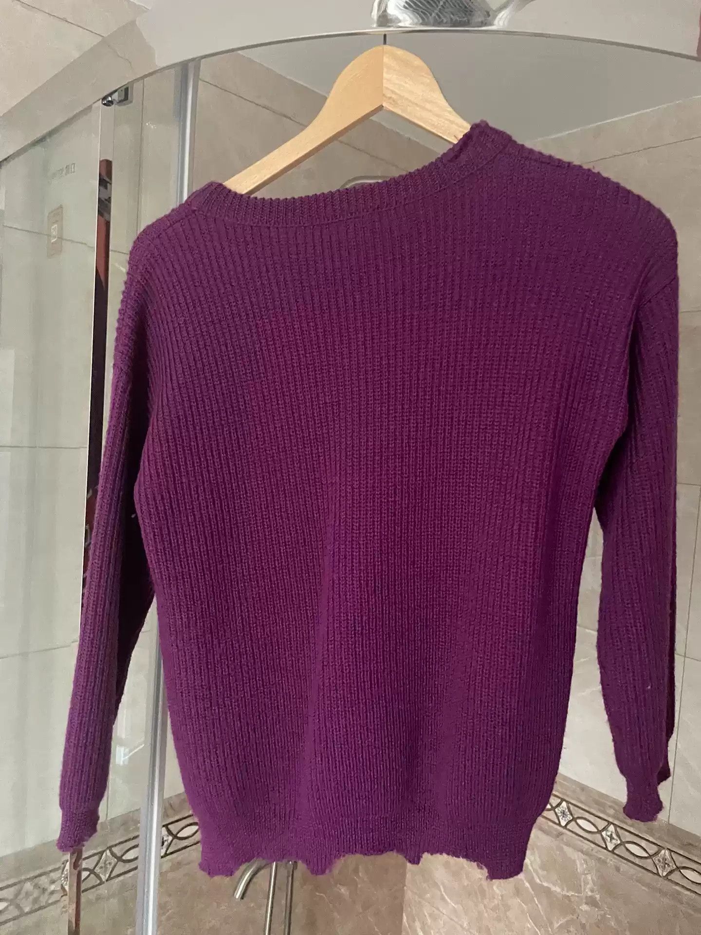 Raf Simons RAF SIMONS Purple Sweater Size US S / EU 44-46 / 1 - 2 Thumbnail