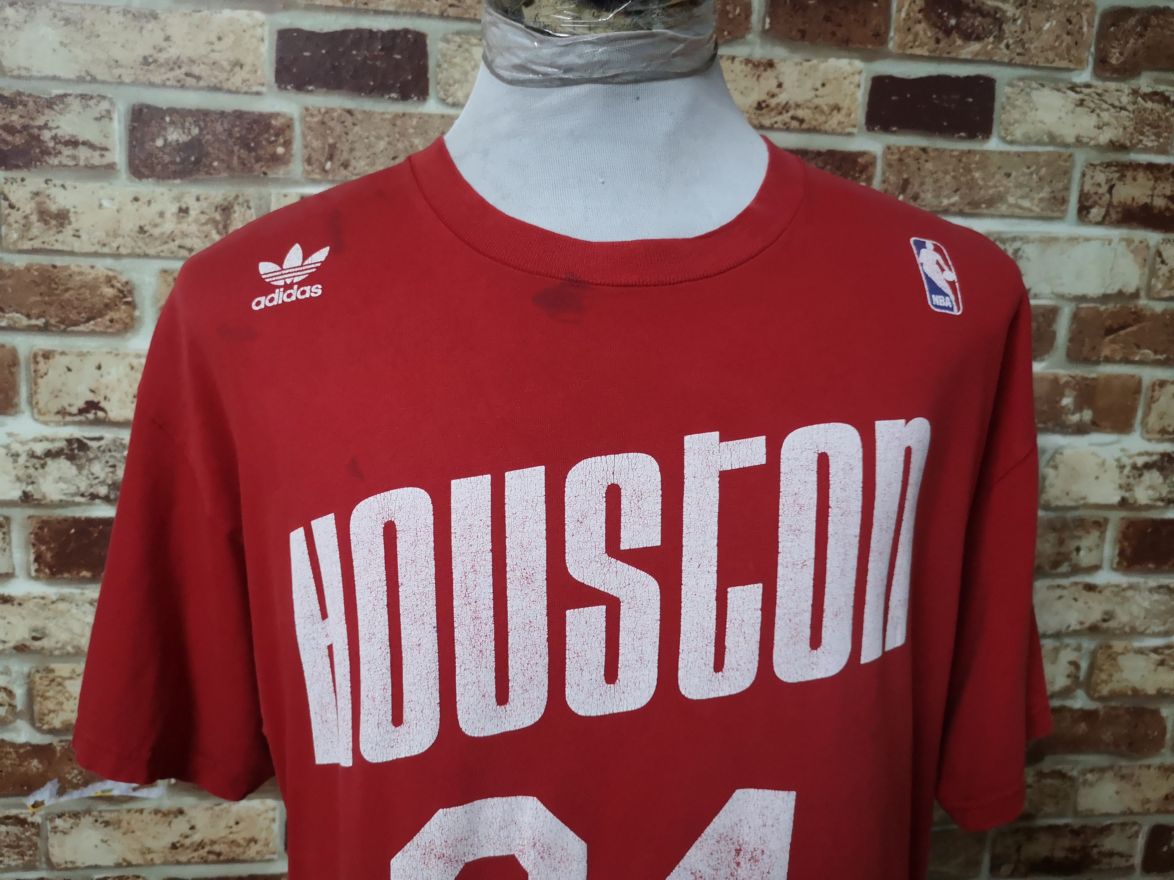 Adidas × NBA Houston x Olajuwon Tee Size US XL / EU 56 / 4 - 3 Thumbnail