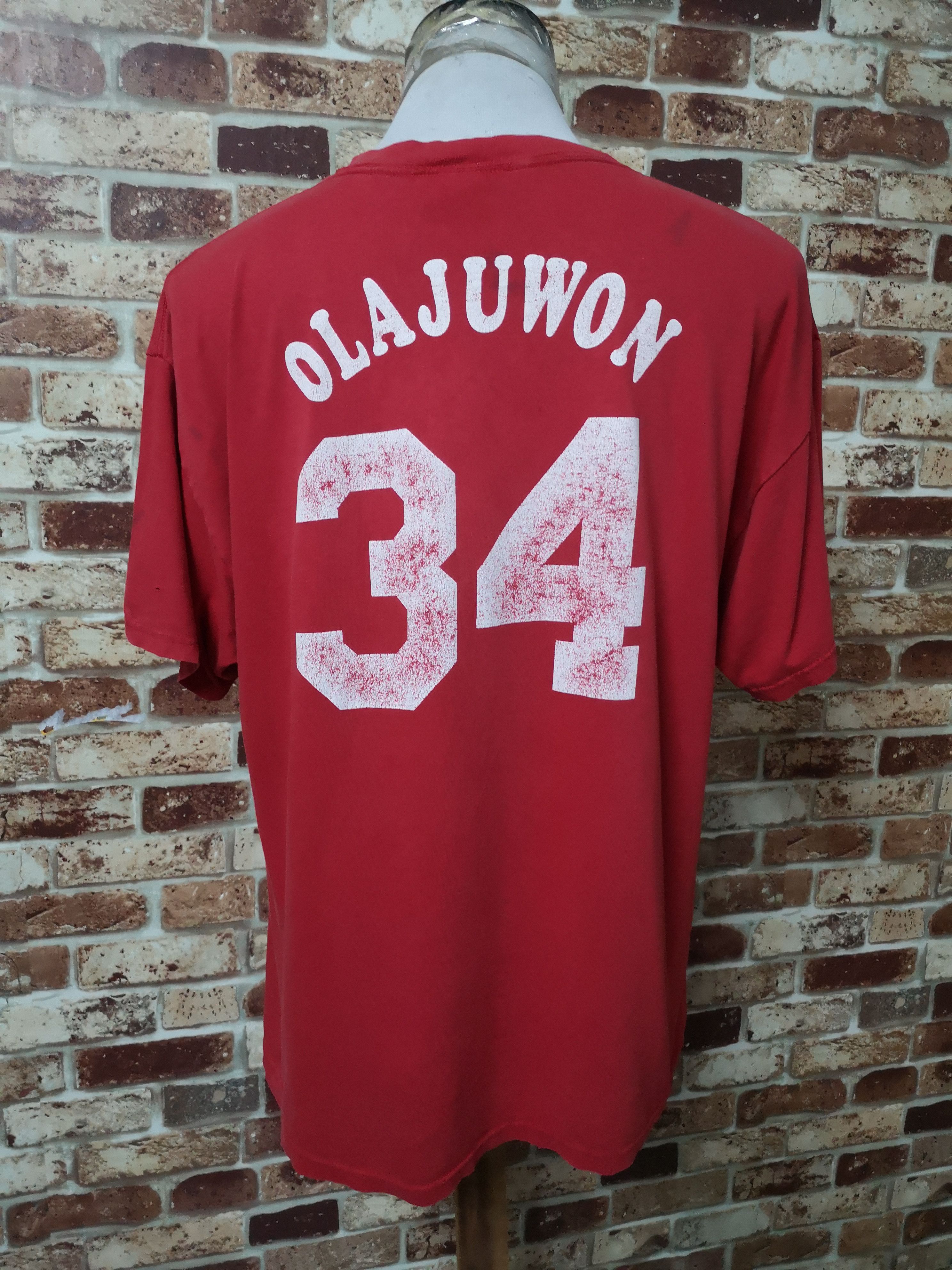 Adidas × NBA Houston x Olajuwon Tee Size US XL / EU 56 / 4 - 2 Thumbnail