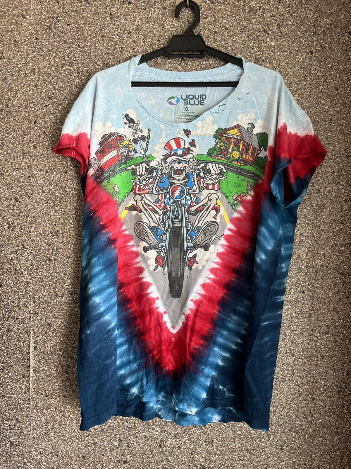 Vintage Liquid blue ft34 Size US XL / EU 56 / 4 - 1 Thumbnail