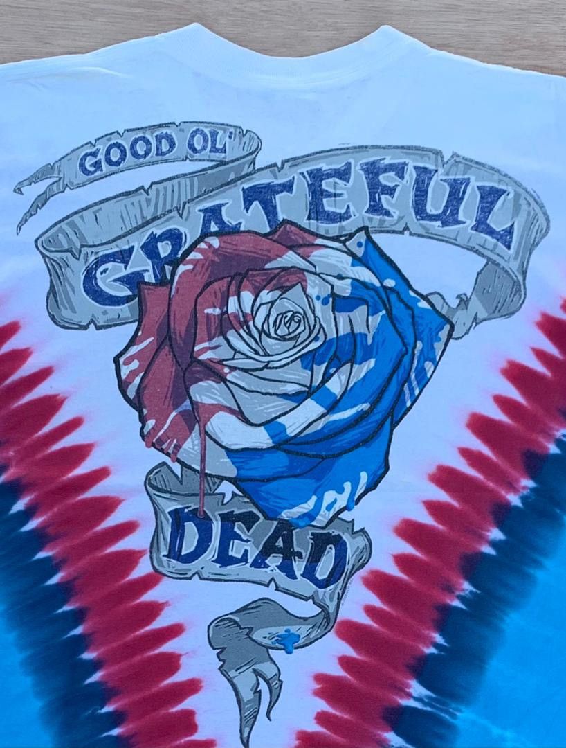 Grateful Dead × Liquid Blue × Vintage Vintage Tee Grateful Dead Tye Dye ( A 13 ) Size US L / EU 52-54 / 3 - 3 Thumbnail