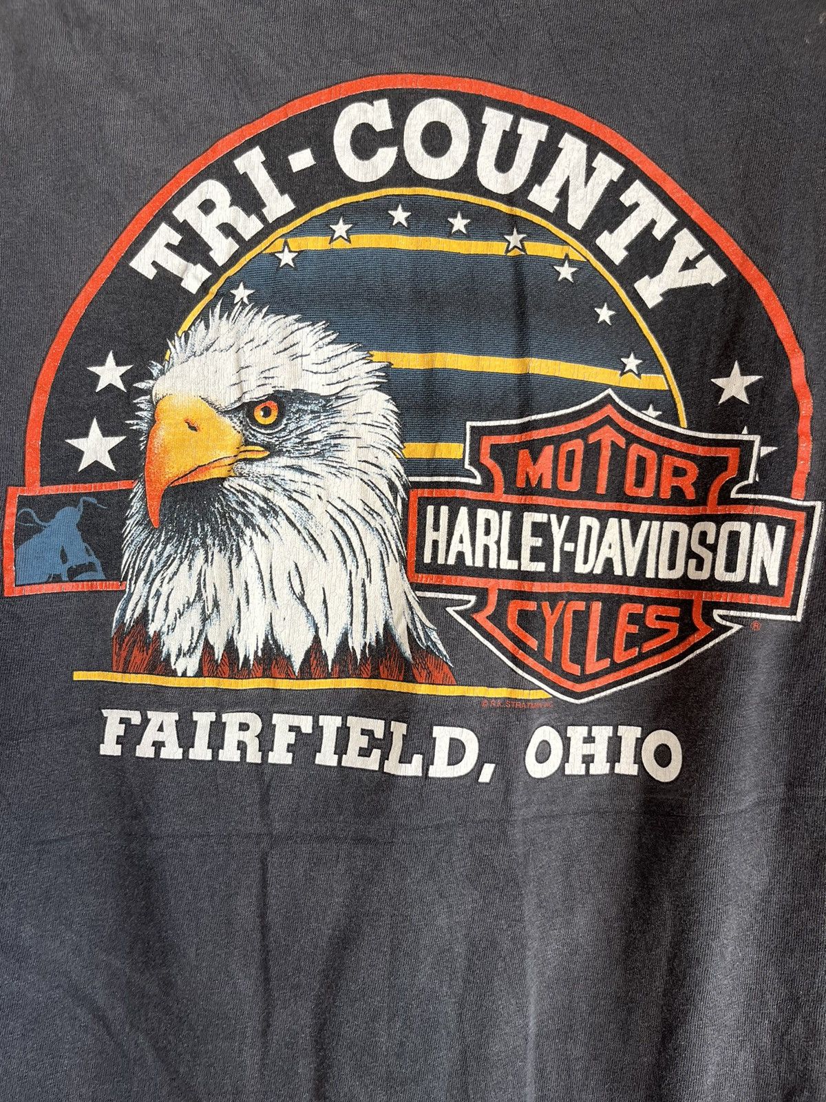 Vintage Harley davidson ft34 Size US L / EU 52-54 / 3 - 4 Thumbnail