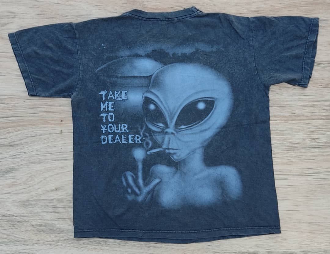 Vintage vintage tee Alien ( A 21 ) Size US L / EU 52-54 / 3 - 3 Thumbnail