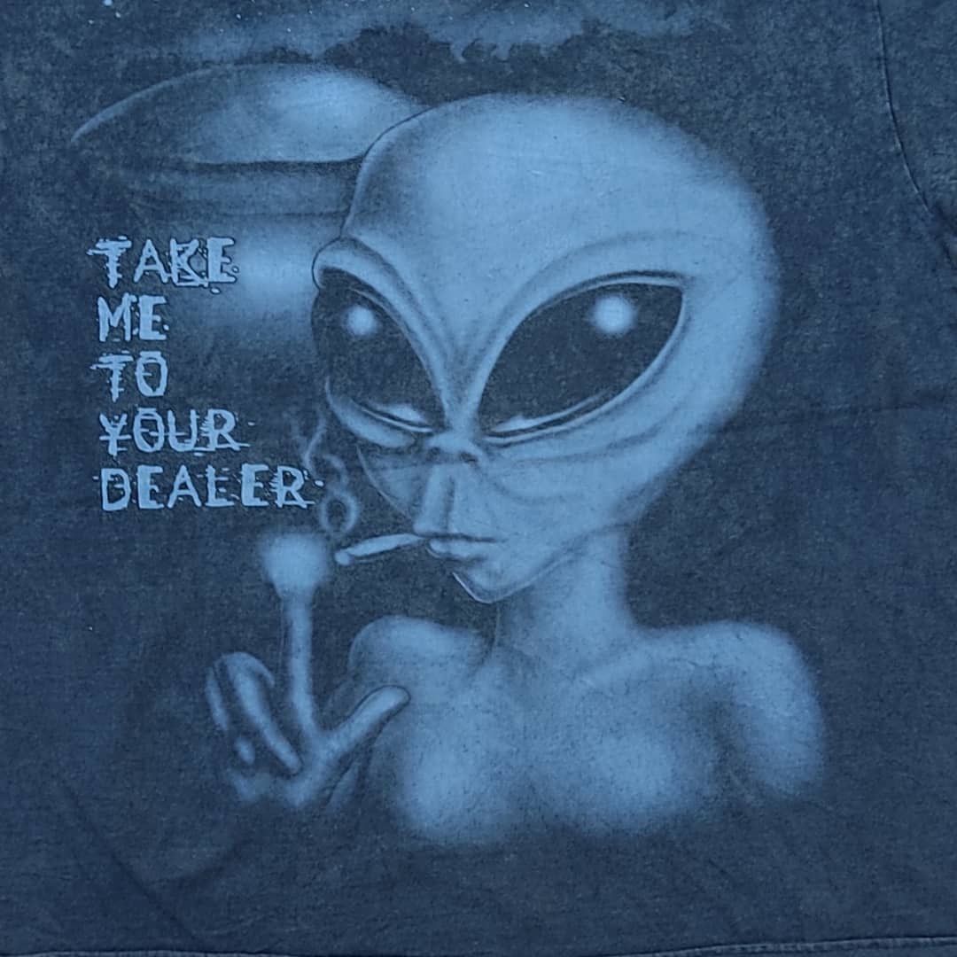 Vintage vintage tee Alien ( A 21 ) Size US L / EU 52-54 / 3 - 4 Thumbnail