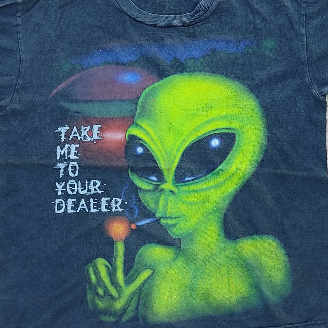 Vintage vintage tee Alien ( A 21 ) Size US L / EU 52-54 / 3 - 2 Thumbnail