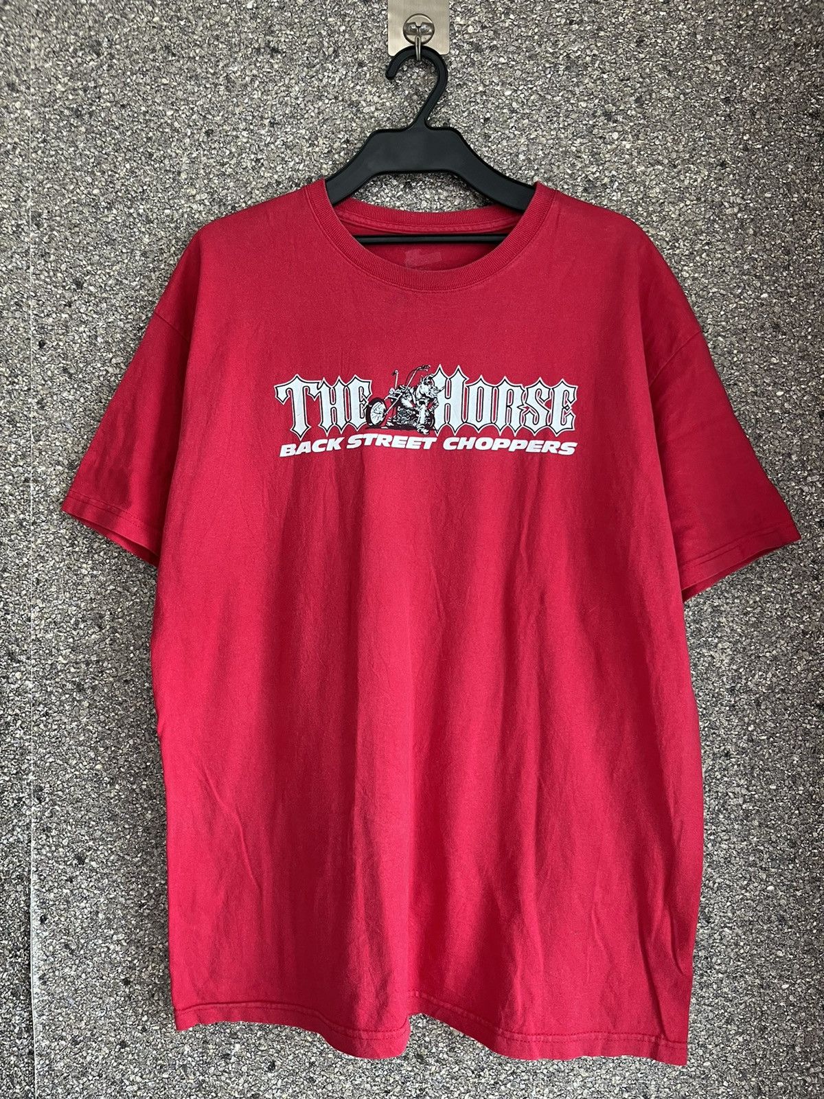 image of Vintage The Horse Ft82 in Red, Men's (Size XL)