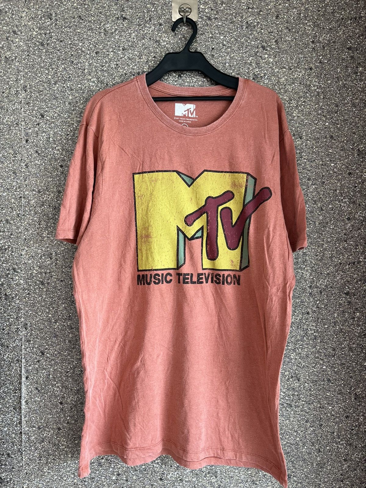 image of Vintage Mtv Ft82 in Orange, Men's (Size XL)