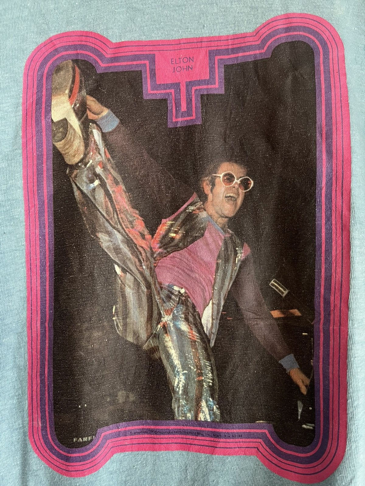 Vintage Elton john ft35 Size US L / EU 52-54 / 3 - 2 Thumbnail