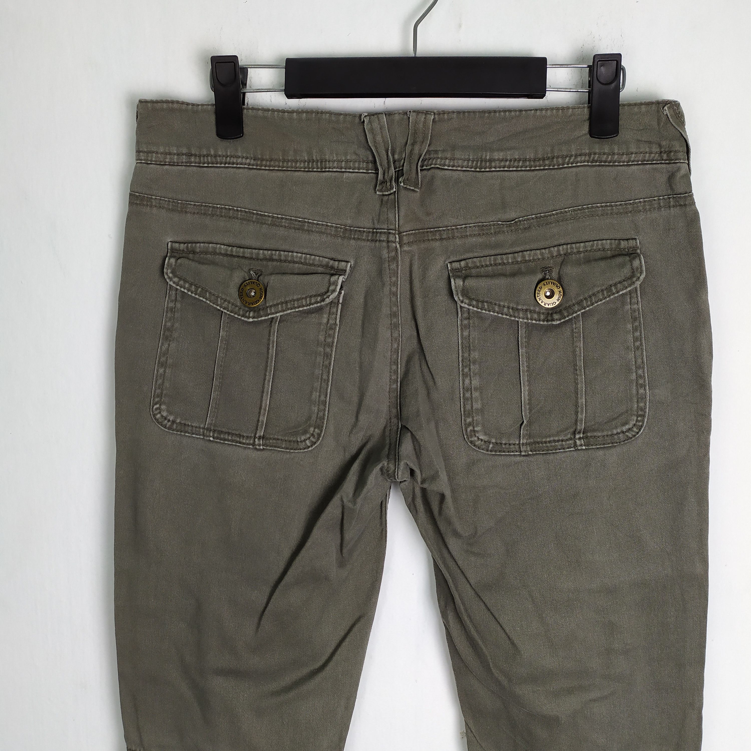 Japanese Brand DAILY TOPIC SKINNY CARGO PANTS/BUSH PANTS/TACTICAL PANTS Size US 28 / EU 44 - 7 Thumbnail