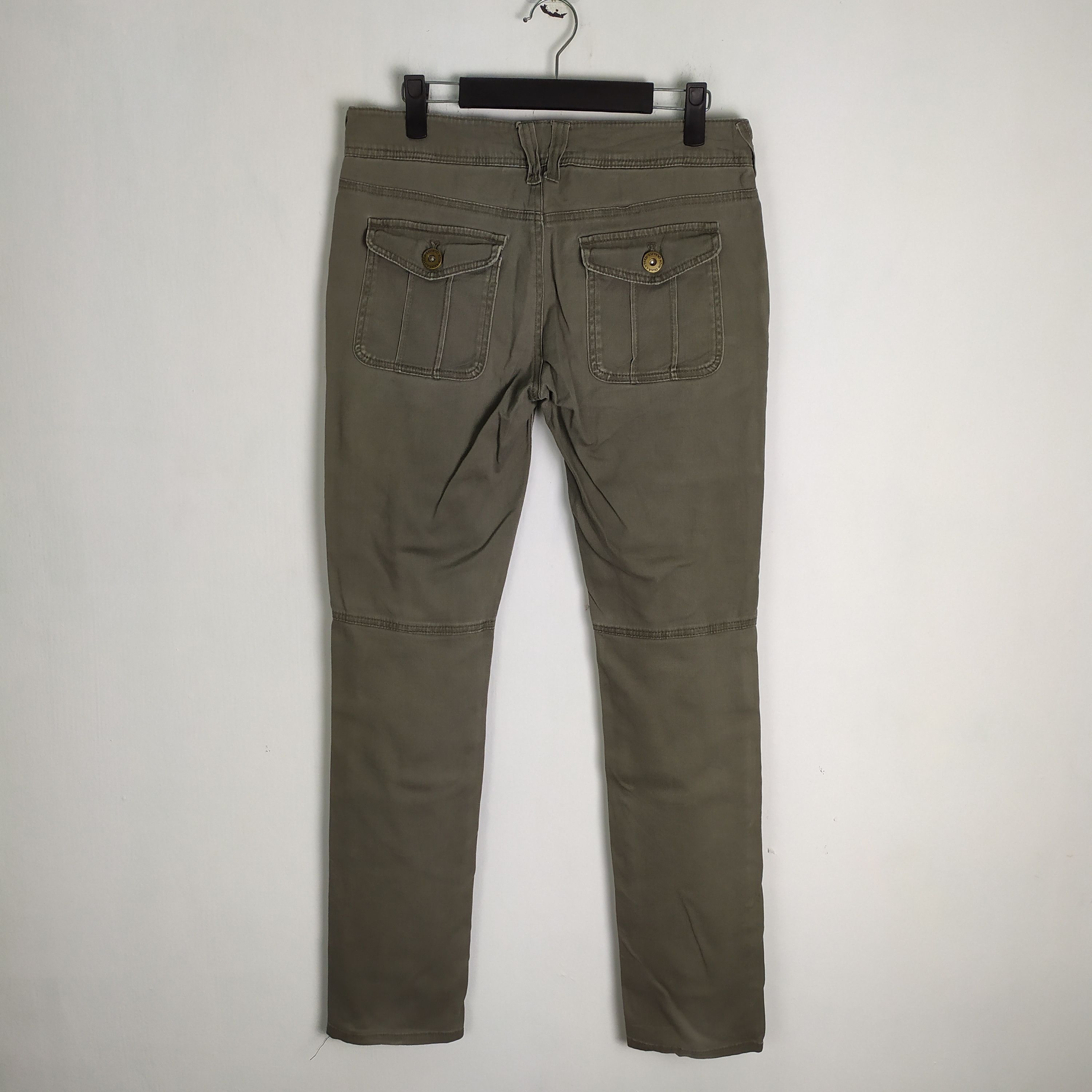 Japanese Brand DAILY TOPIC SKINNY CARGO PANTS/BUSH PANTS/TACTICAL PANTS Size US 28 / EU 44 - 6 Thumbnail