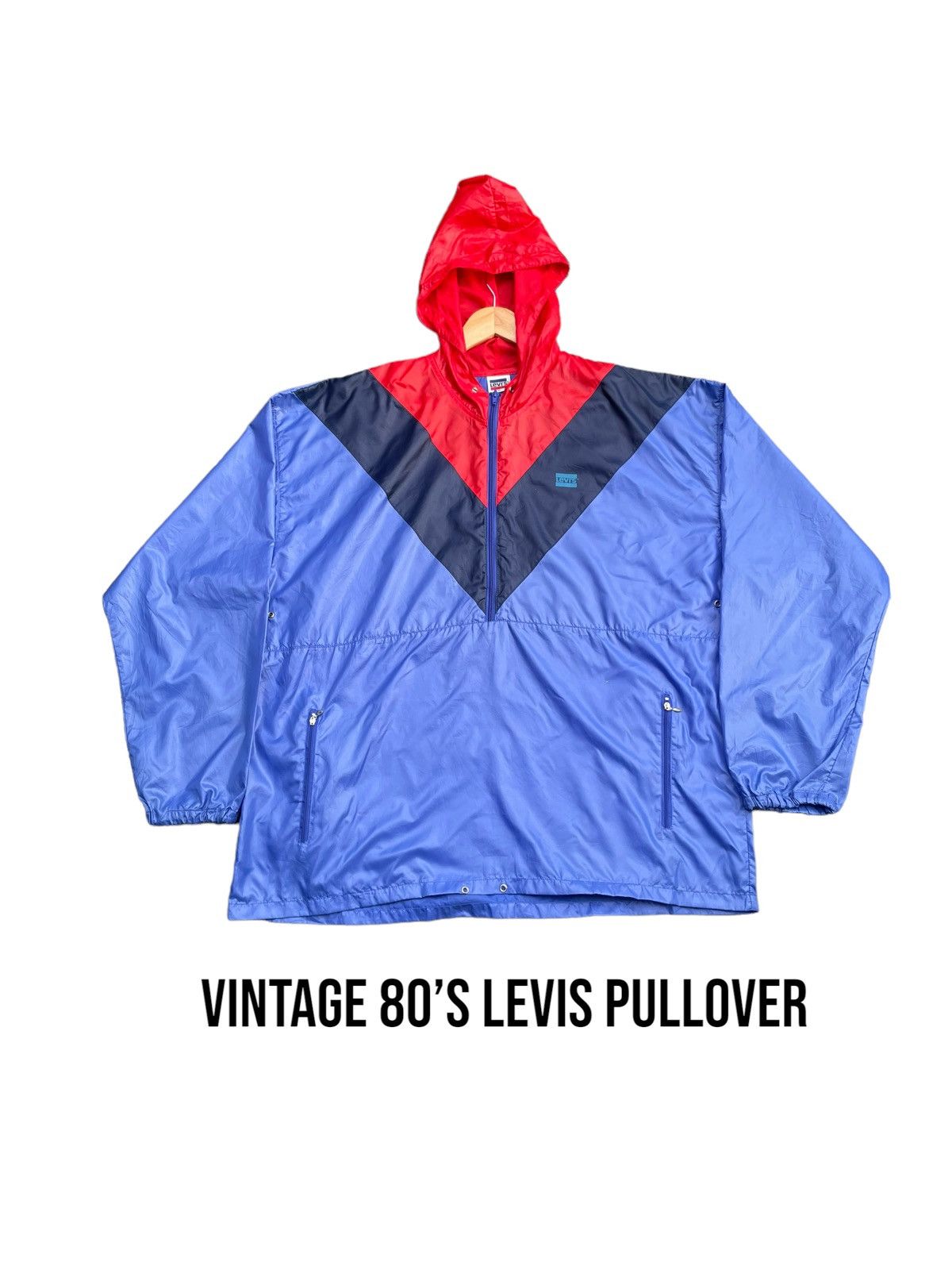 Levi's × Vintage Vintage 80’s Levis Pullover Size US XL / EU 56 / 4 - 1 Thumbnail