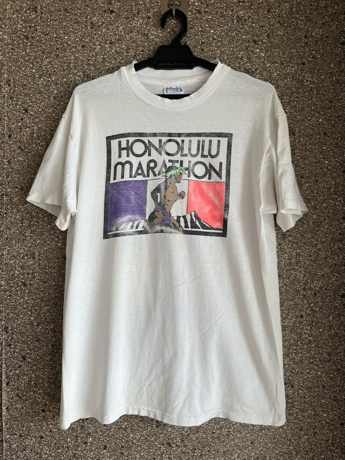 Vintage Honolulu marathon ft36 Size US L / EU 52-54 / 3 - 1 Thumbnail