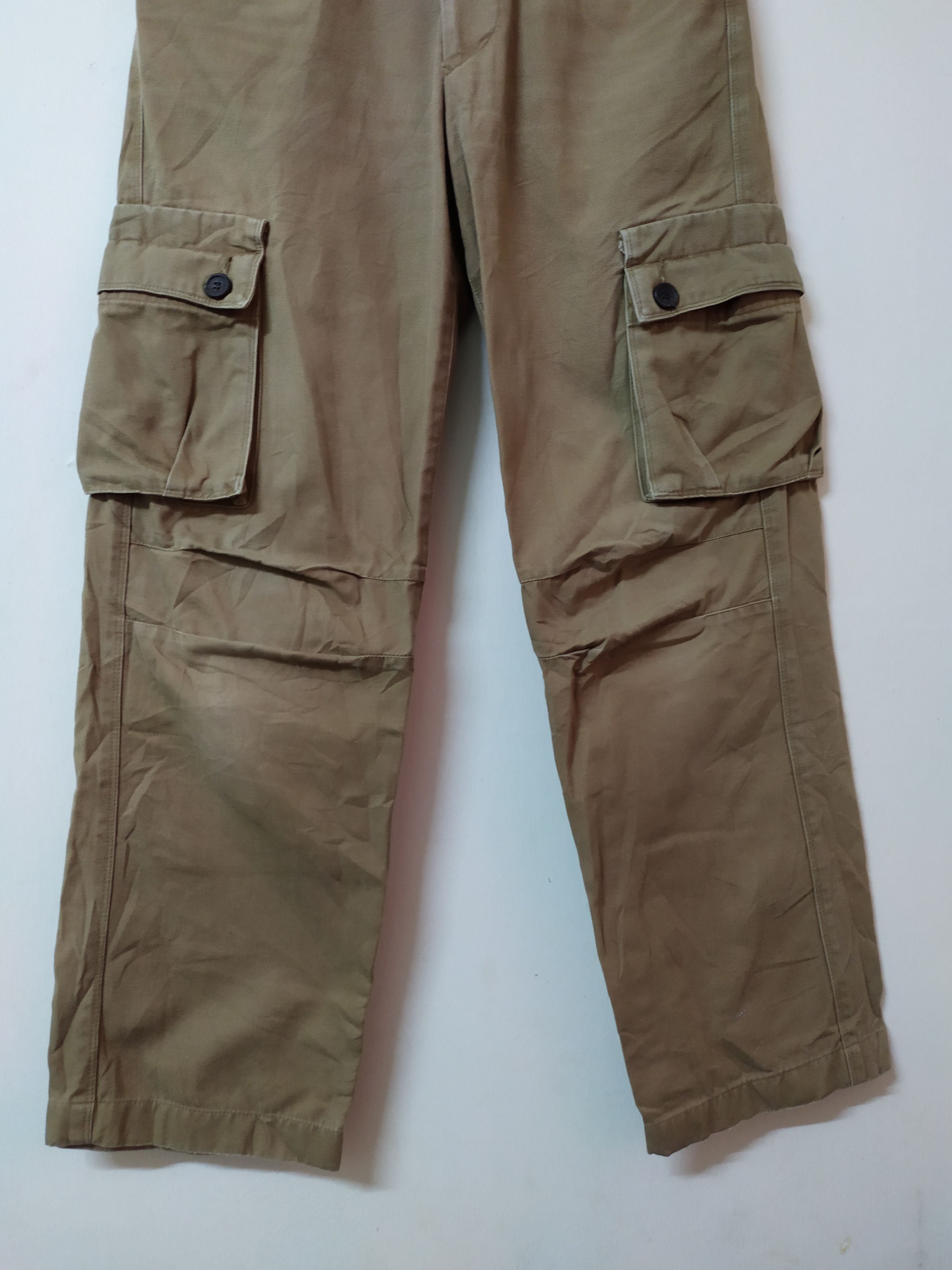 Paul Smith PAUL SMITH FADED CARGO PANTS/TACTICAL PANTS Size US 28 / EU 44 - 5 Thumbnail