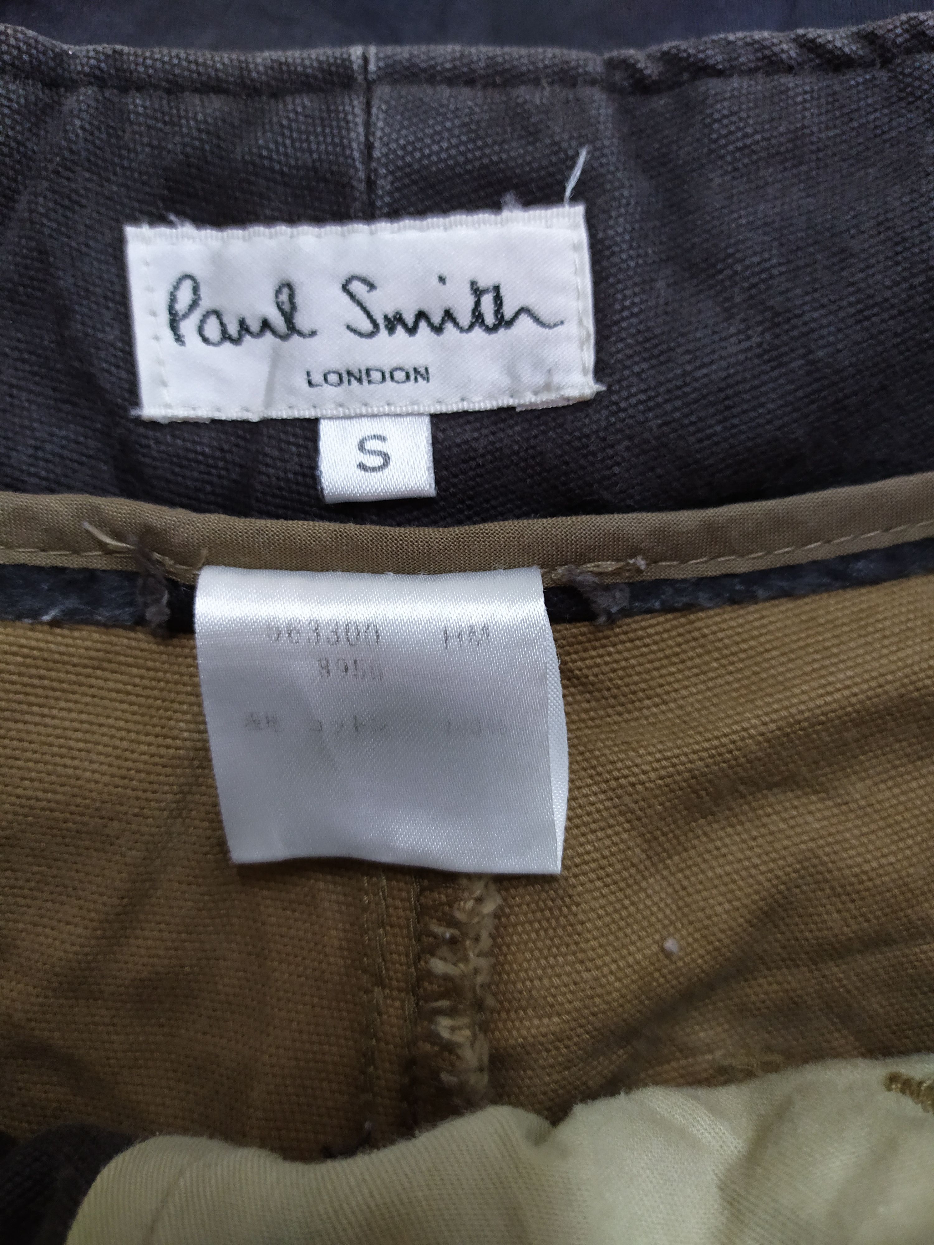Paul Smith PAUL SMITH FADED CARGO PANTS/TACTICAL PANTS Size US 28 / EU 44 - 12 Thumbnail