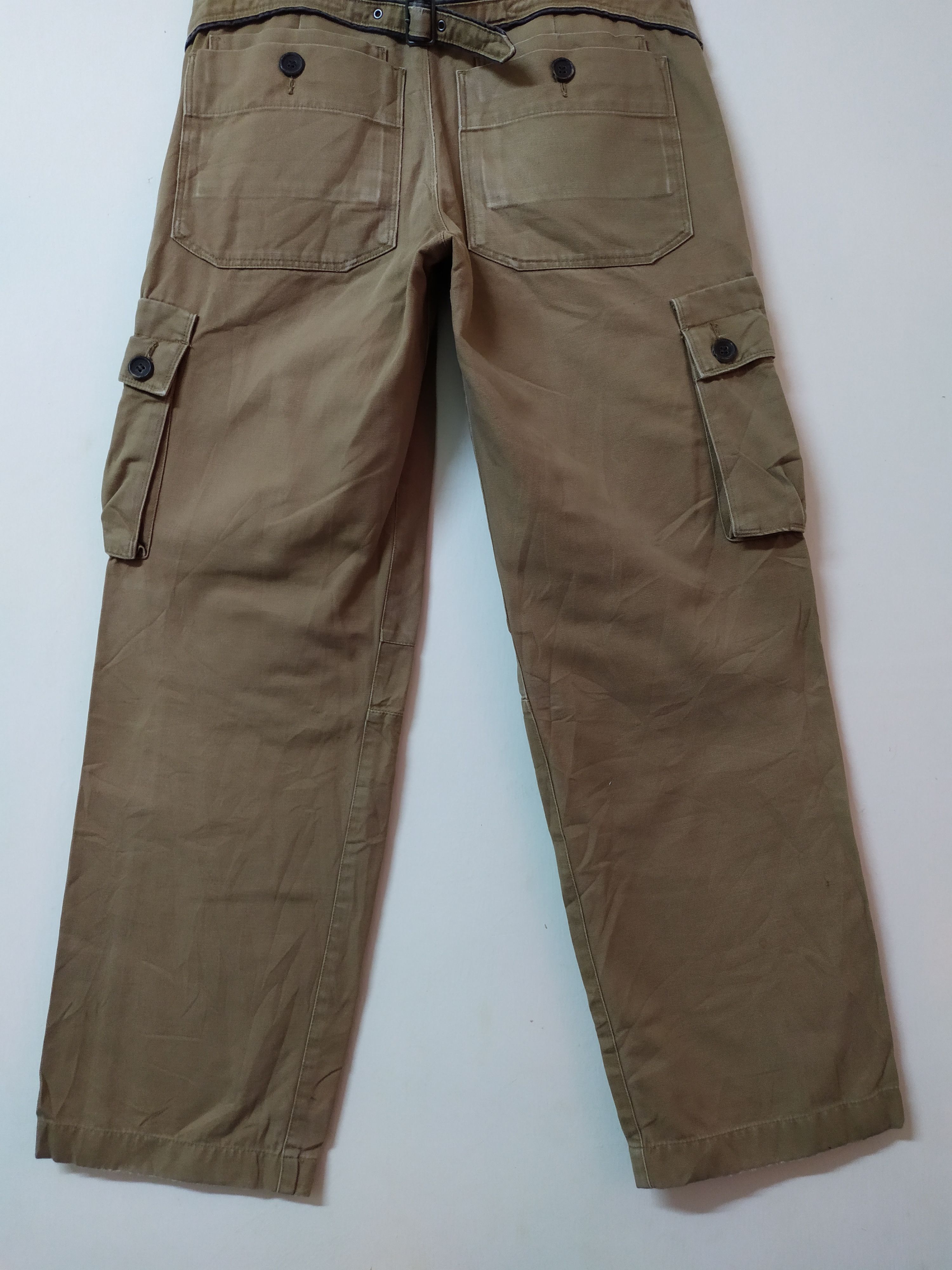 Paul Smith PAUL SMITH FADED CARGO PANTS/TACTICAL PANTS Size US 28 / EU 44 - 11 Thumbnail