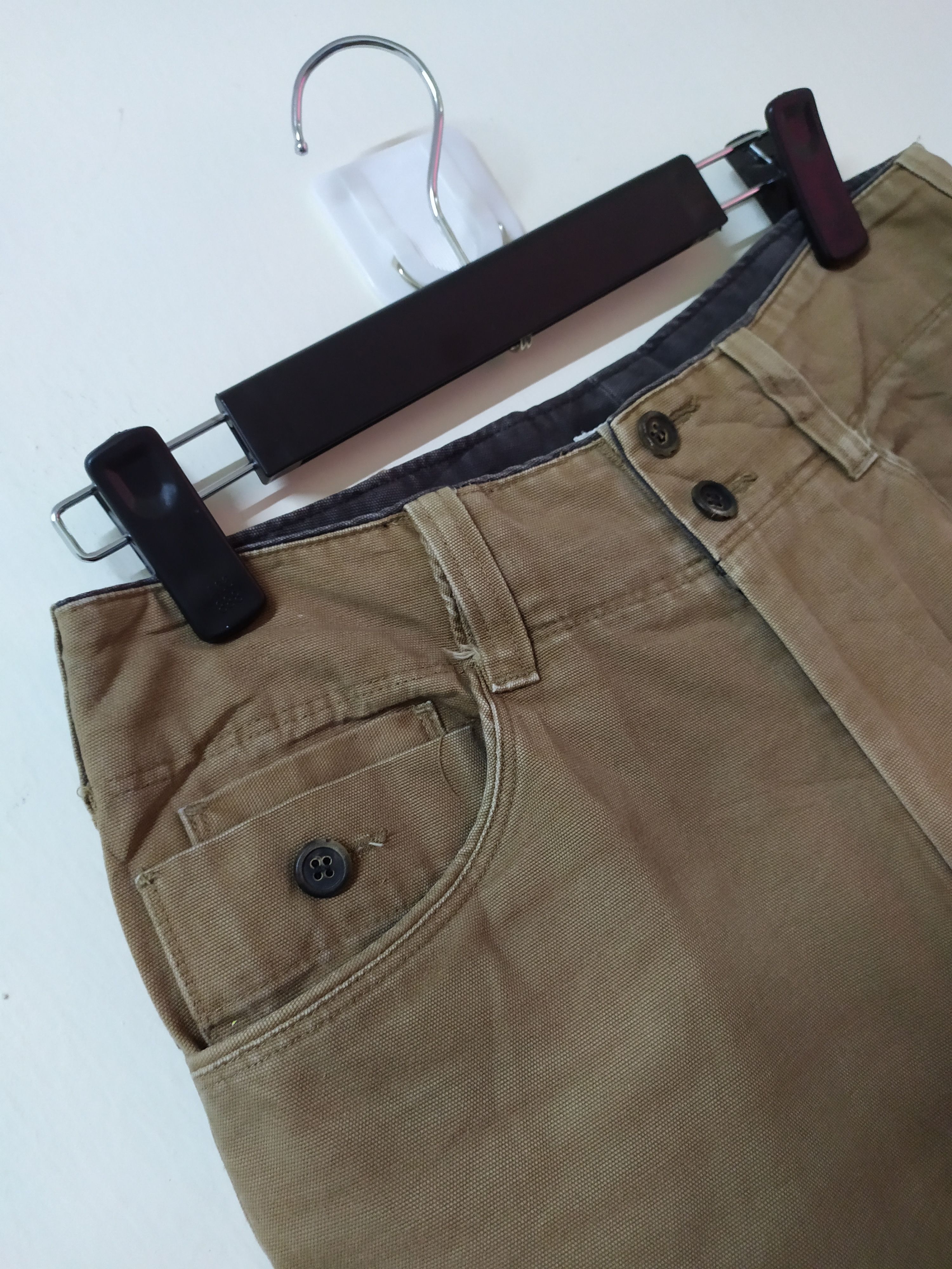 Paul Smith PAUL SMITH FADED CARGO PANTS/TACTICAL PANTS Size US 28 / EU 44 - 3 Thumbnail