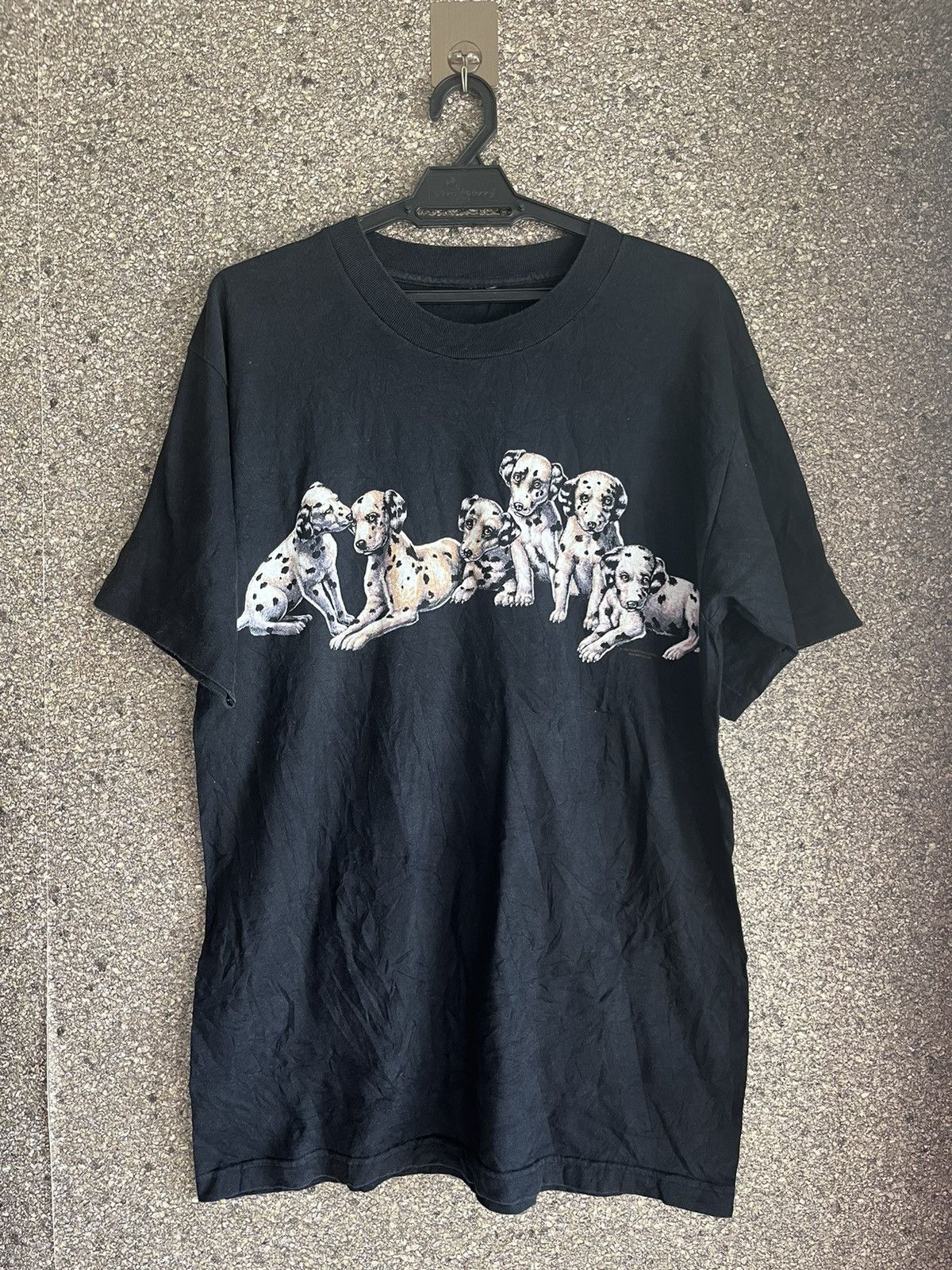 image of Vintage Tshirt Ft35 in Black, Men's (Size XL)